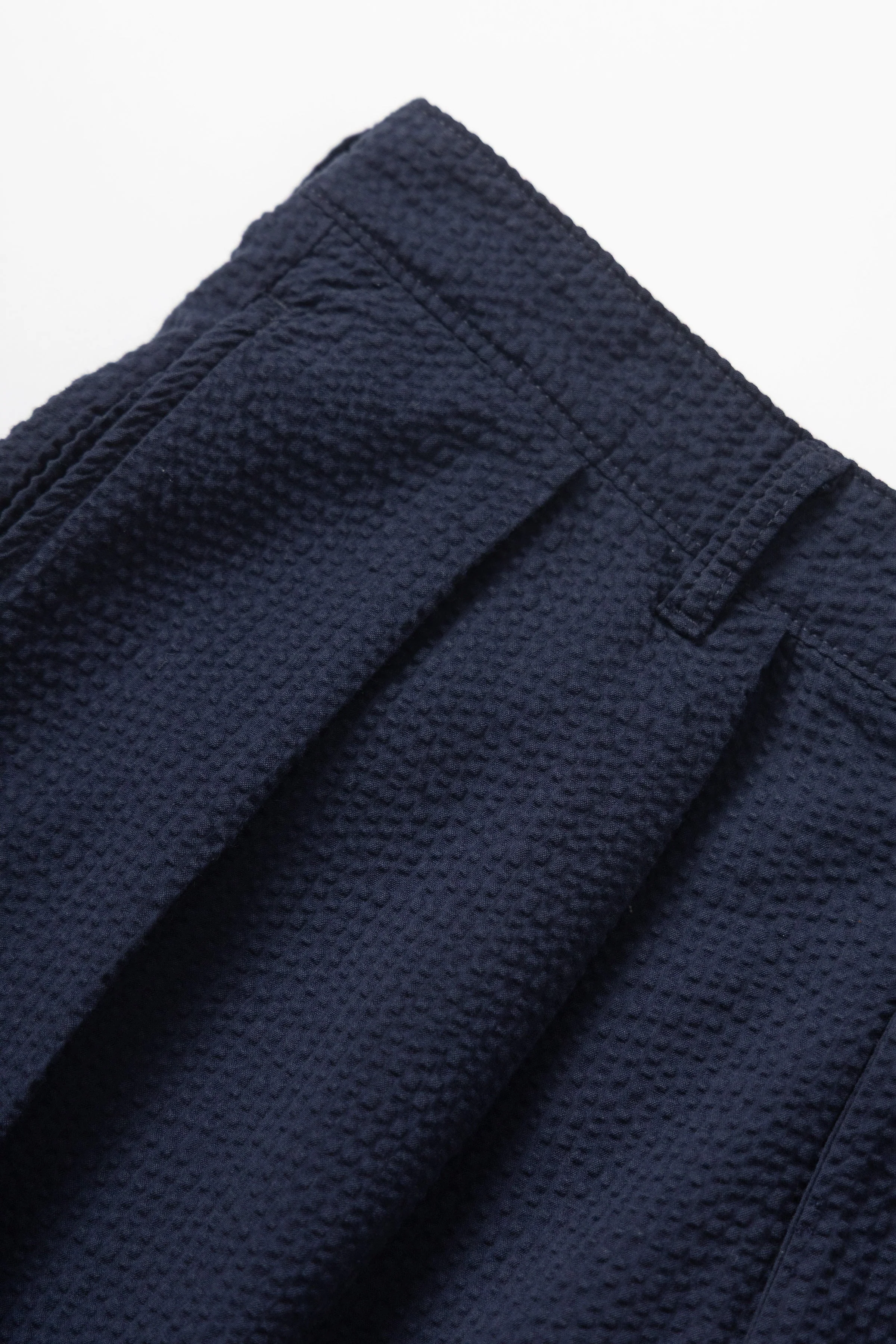 Service Works - Seersucker Part Timer Shorts - Dark Navy - Image 3
