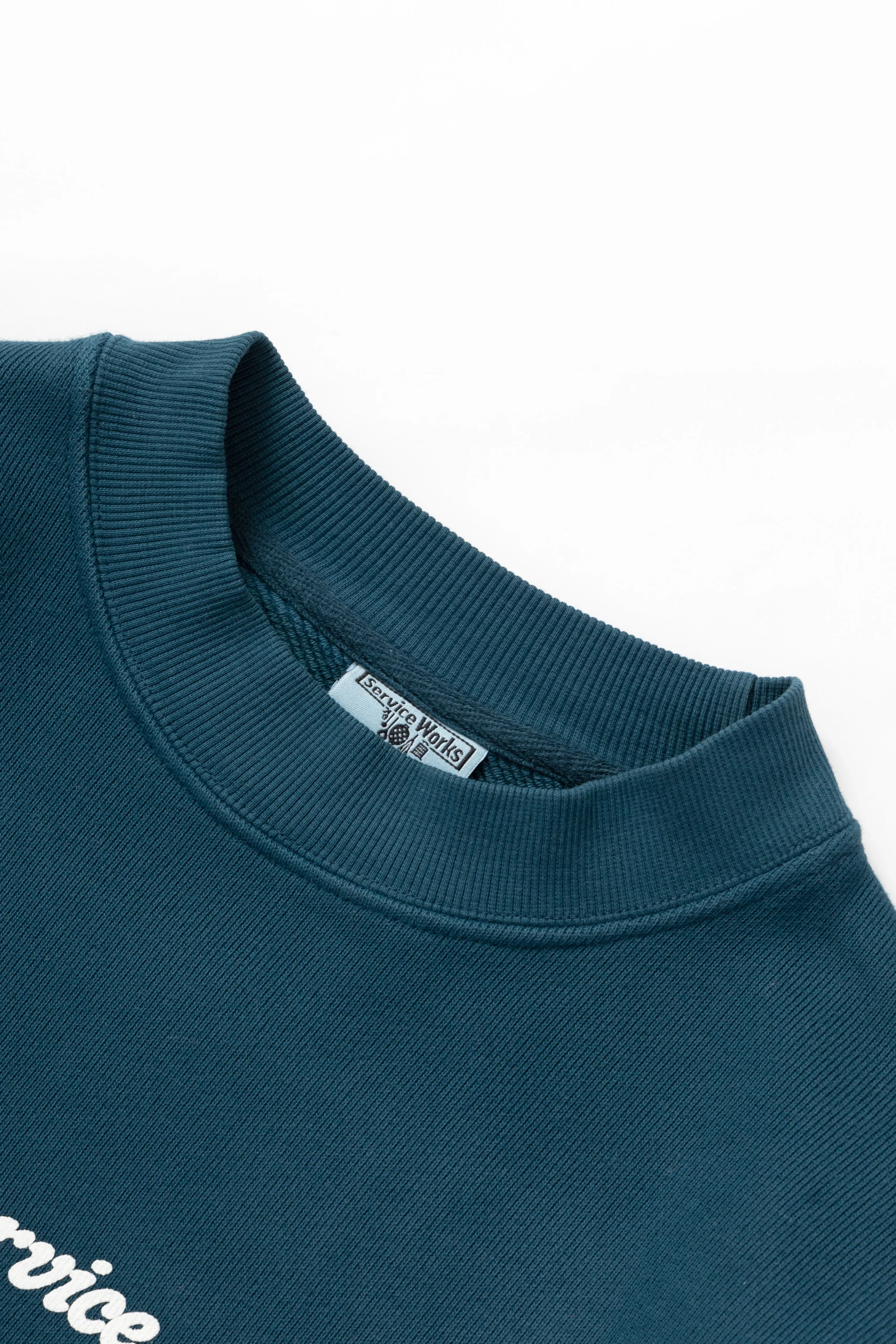 Service Works - Service Logo Crewneck - Ocean - Image 4
