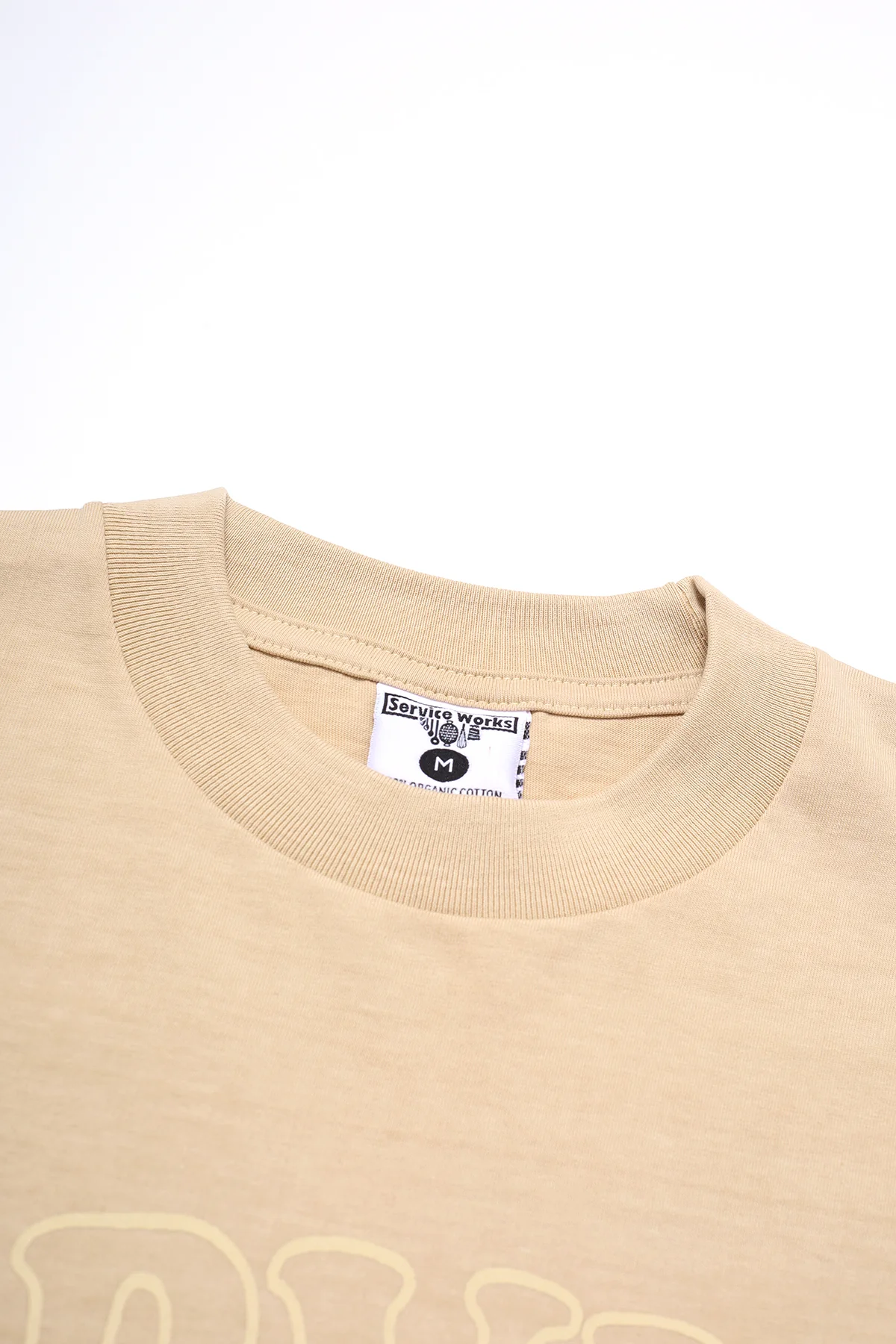 Service Works - Arch Logo Tee - Khaki - Image 3