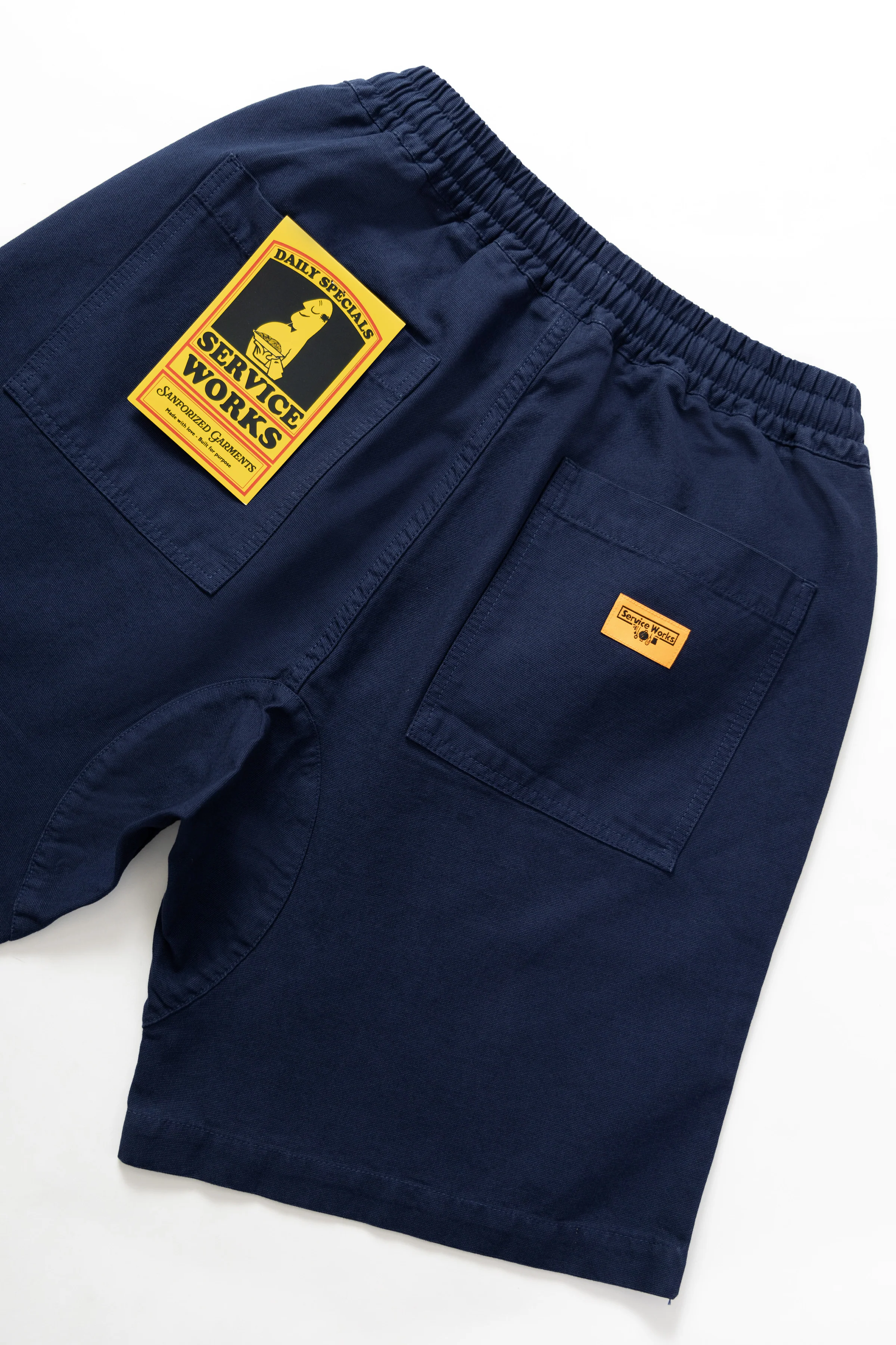 Service Works - Classic Chef Shorts - Dark Navy - Image 4