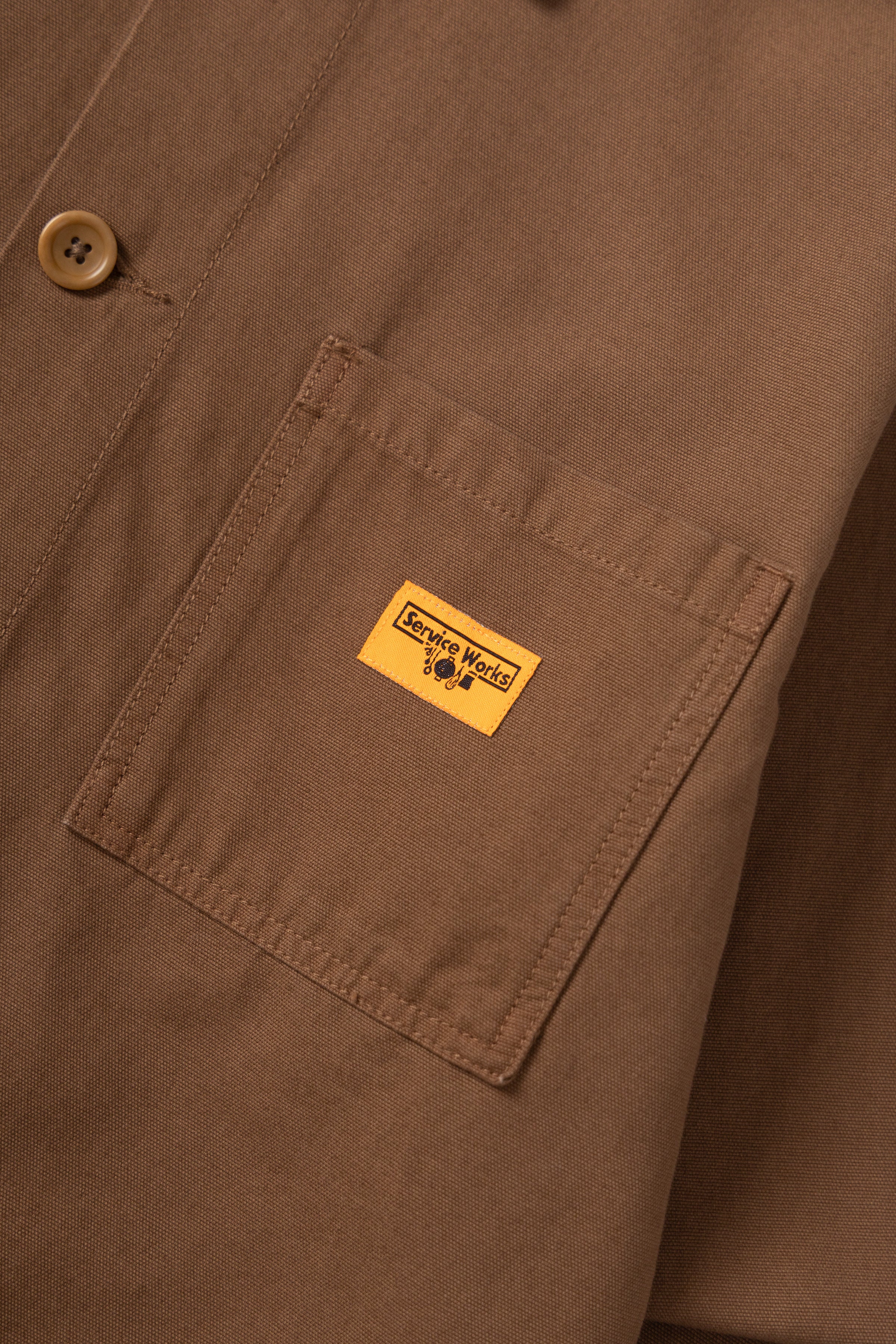 Service Works - Classic Chore Shirt - Bark - Image 6