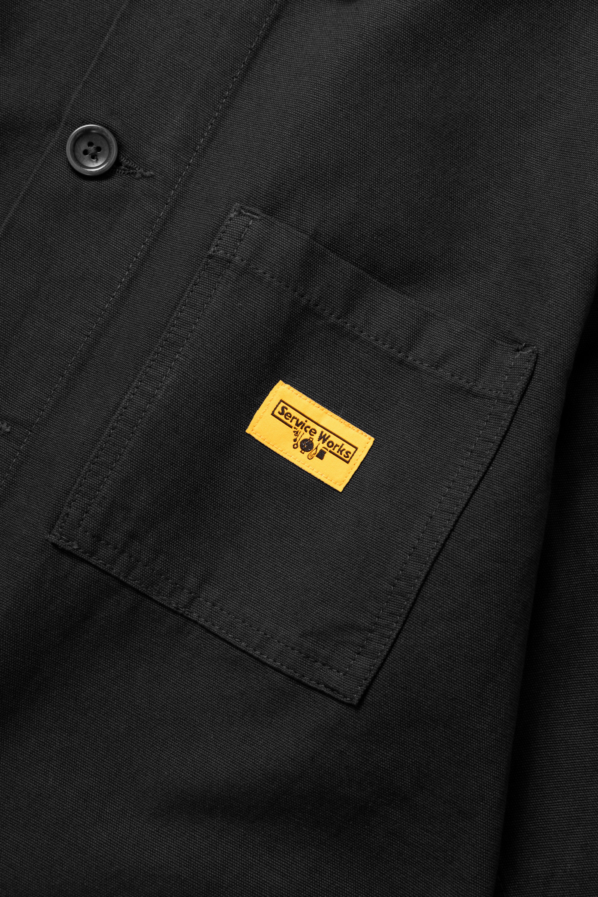 Service Works - Classic Chore Shirt - Black - Image 5
