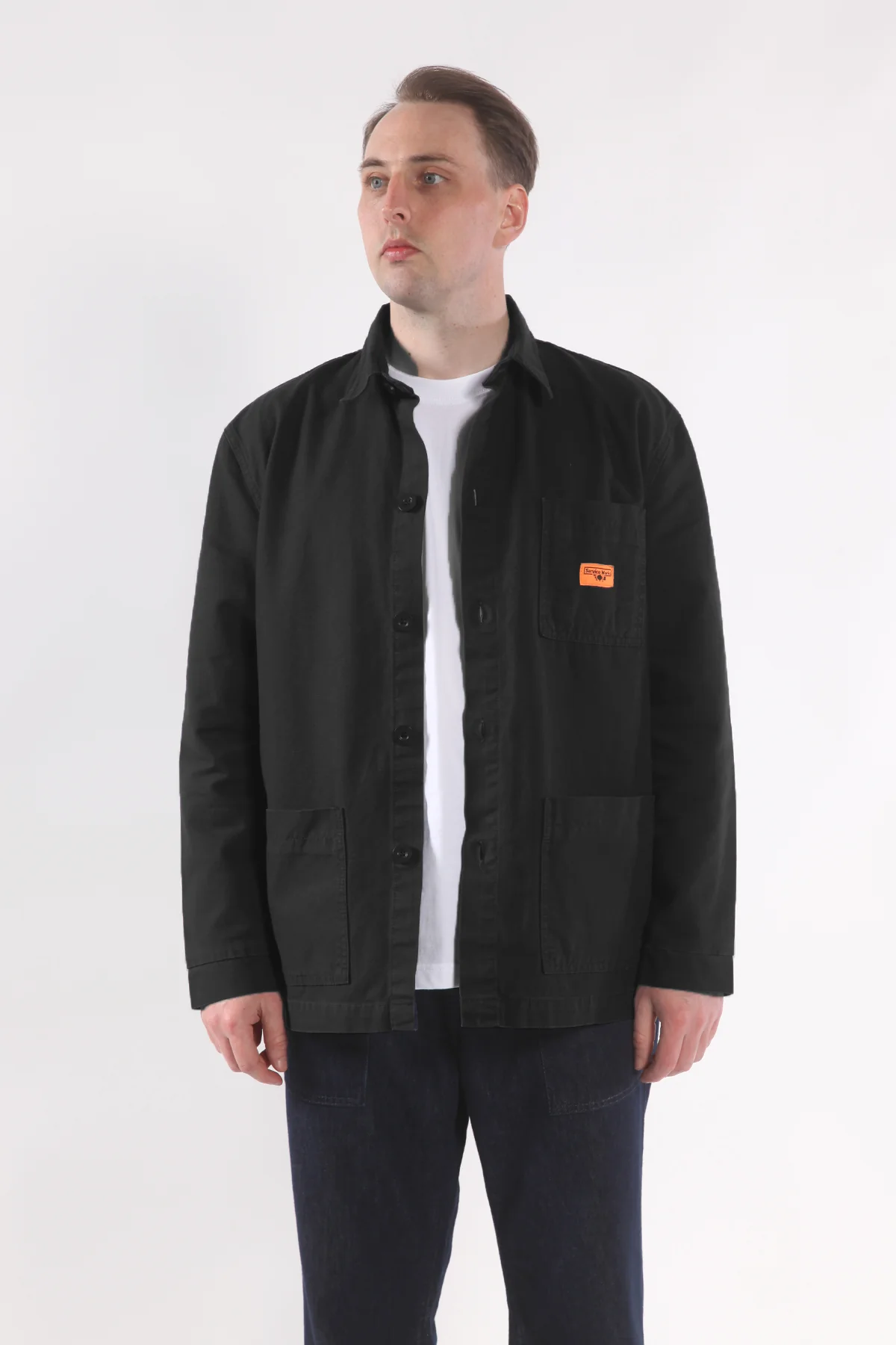 Service Works - Classic Chore Shirt - Black - Image 8