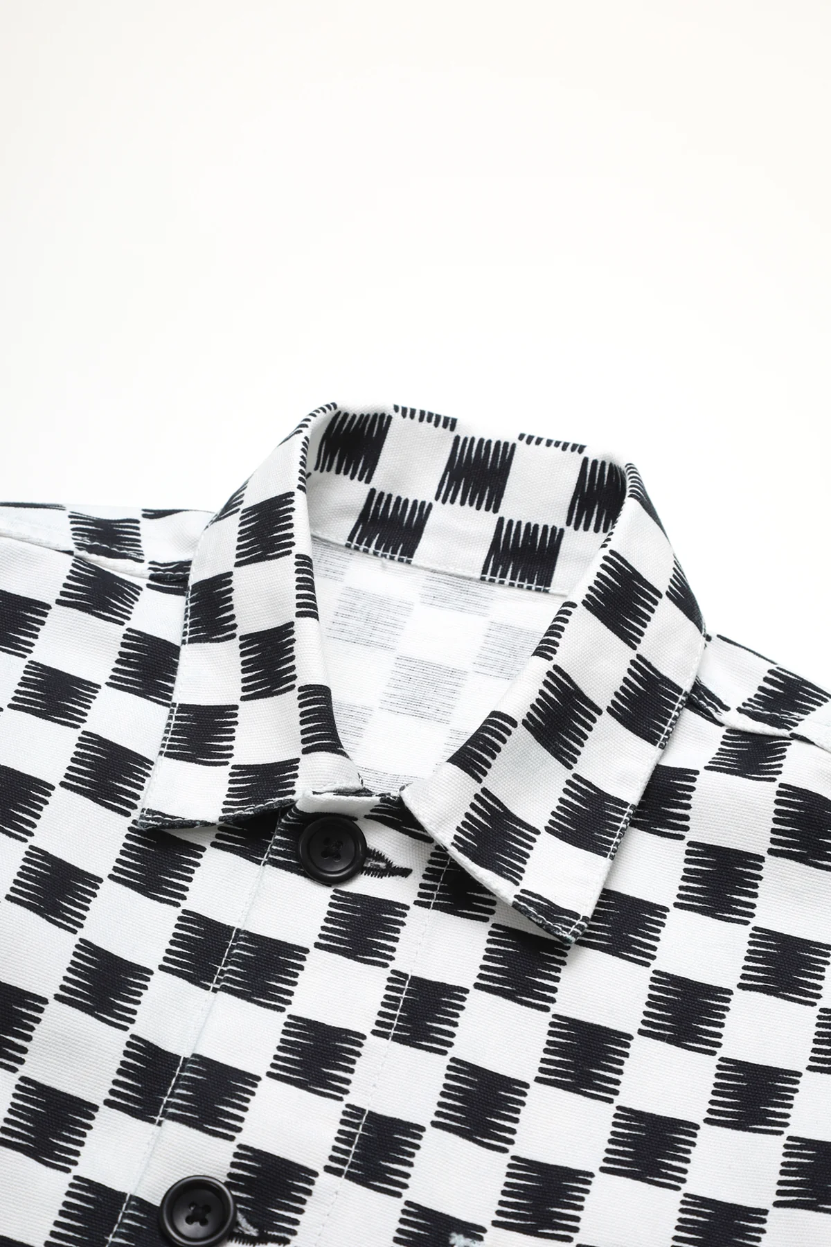 Service Works - Classic Chore Shirt - Mono Checker - Image 3