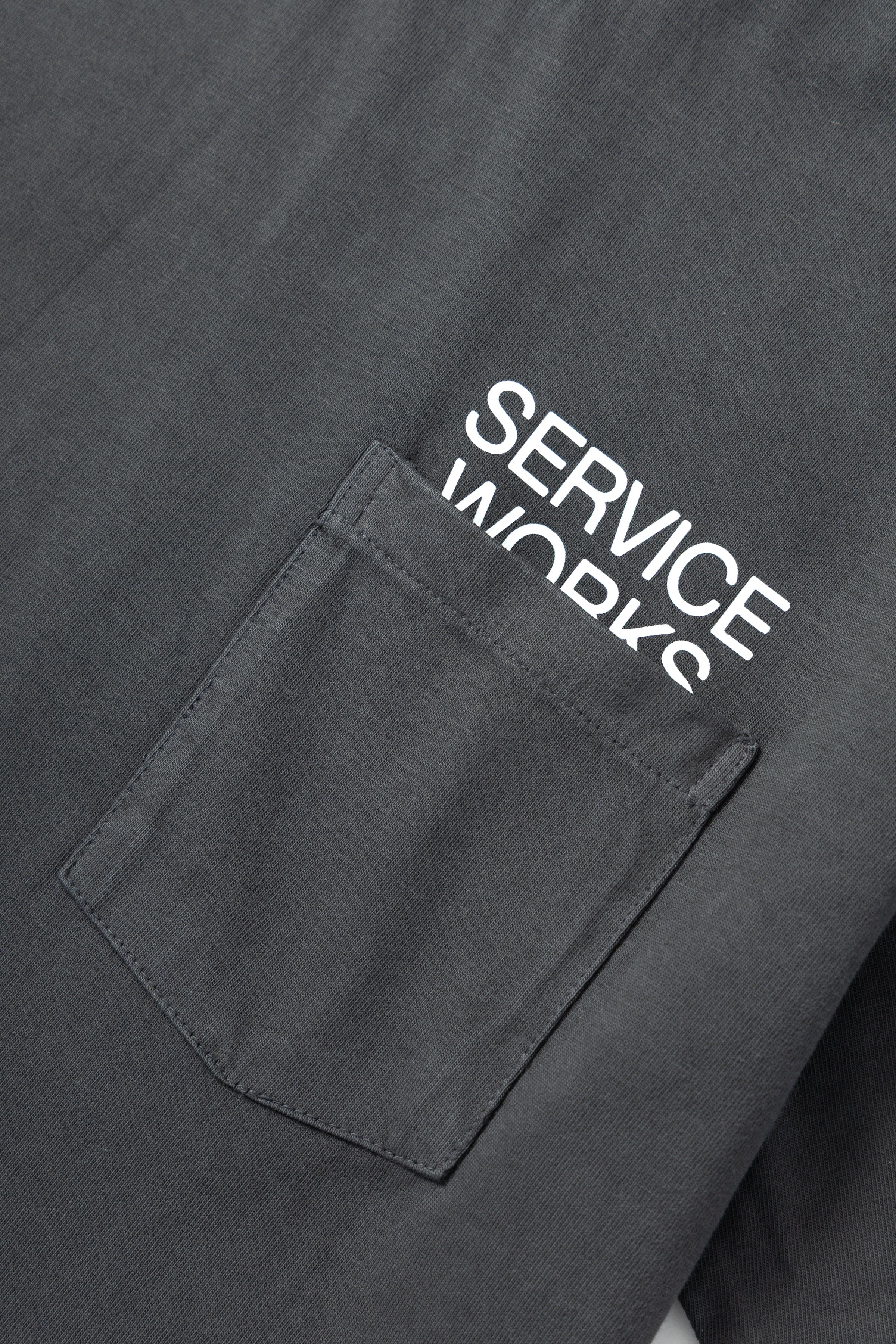 Service Works - Nourish Tee - Charcoal - Image 4
