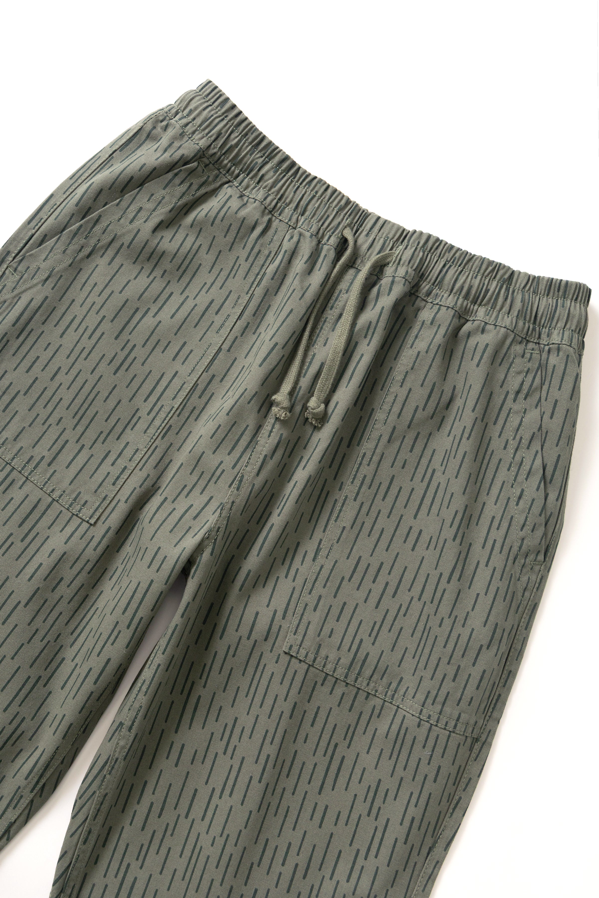 Service Works - Patterned Chef Pants - Raindrop Green - Image 5