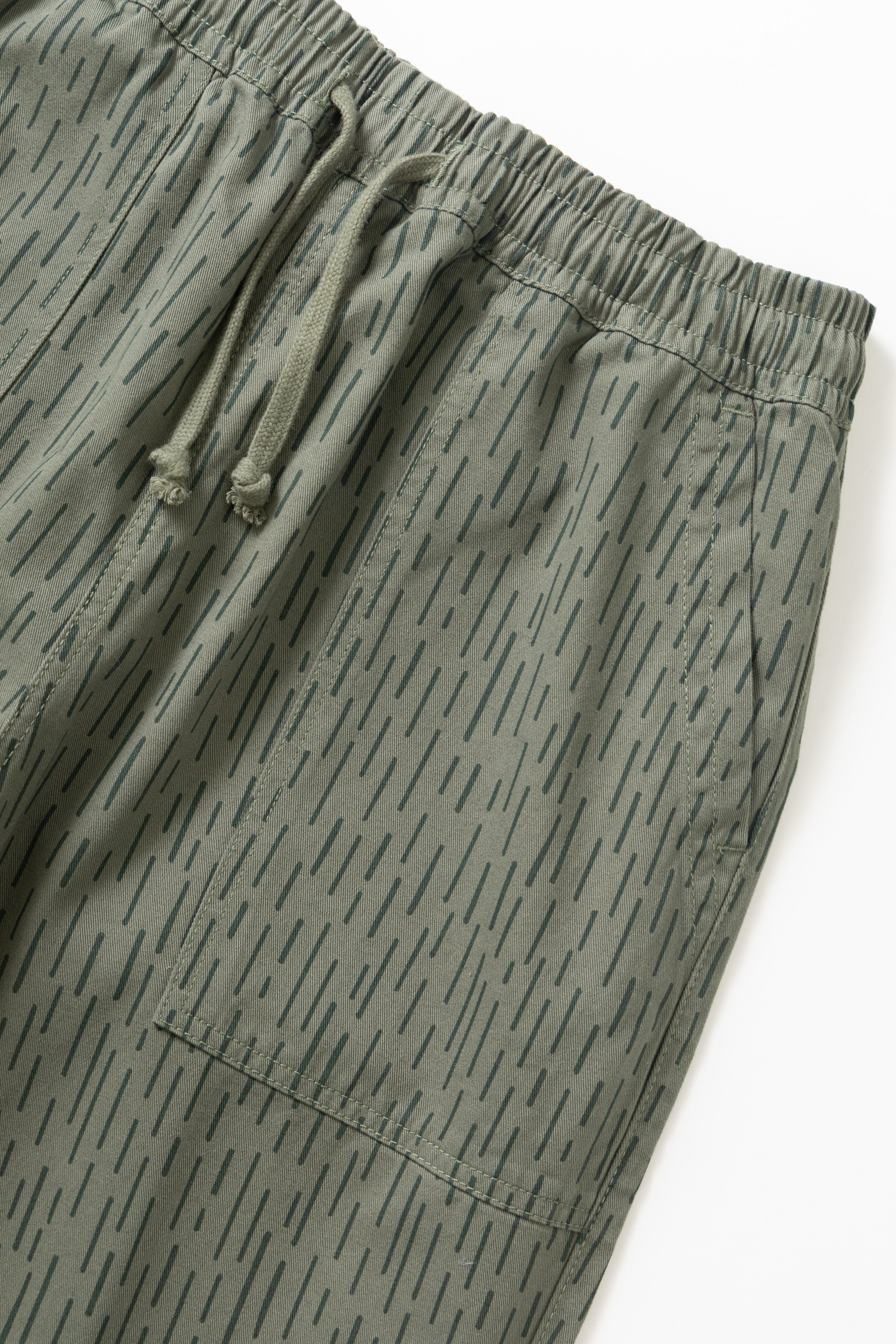 Service Works - Patterned Chef Pants - Raindrop Green - Image 6