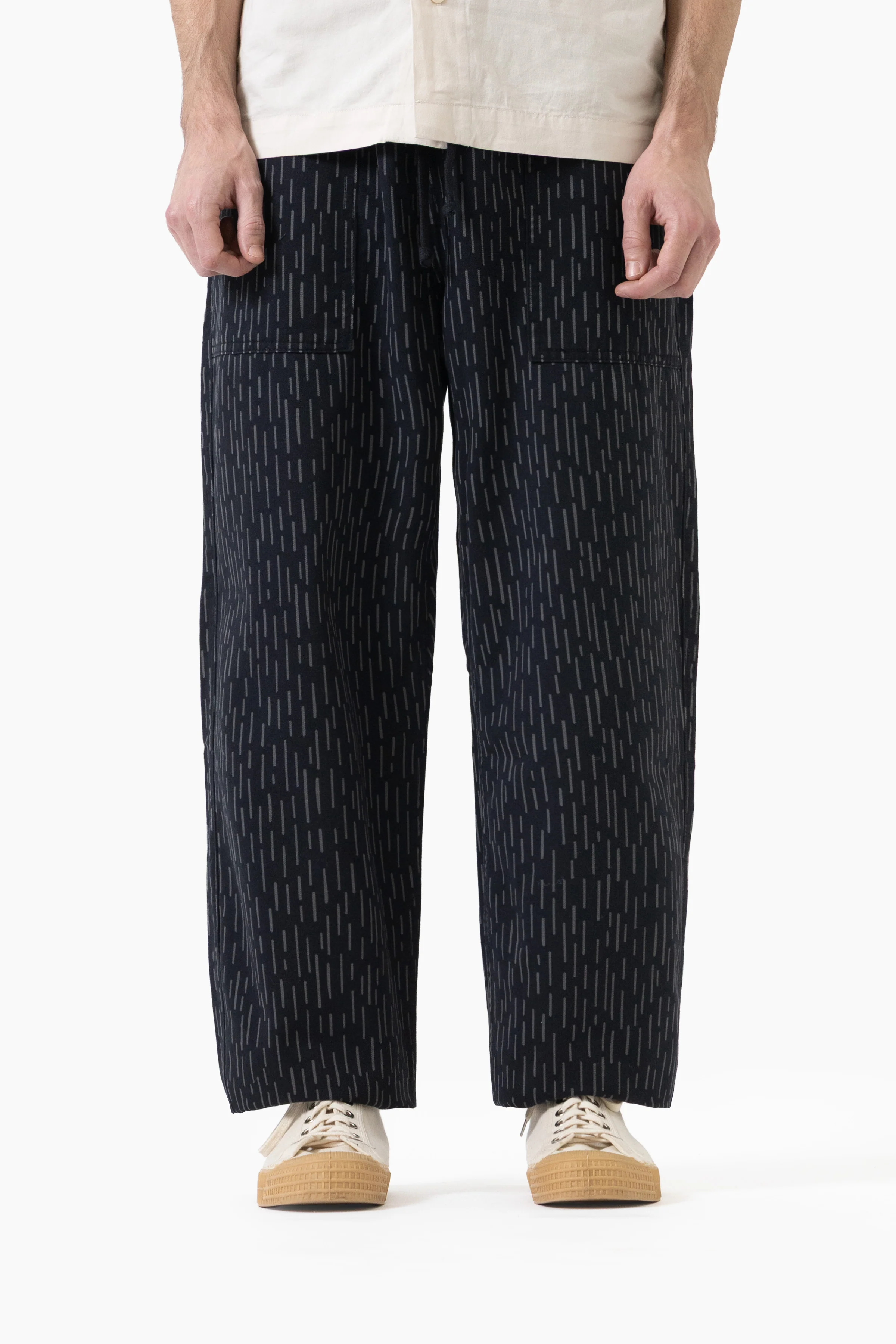 Service Works - Patterned Chef Pants - Raindrop Mono - Image 2