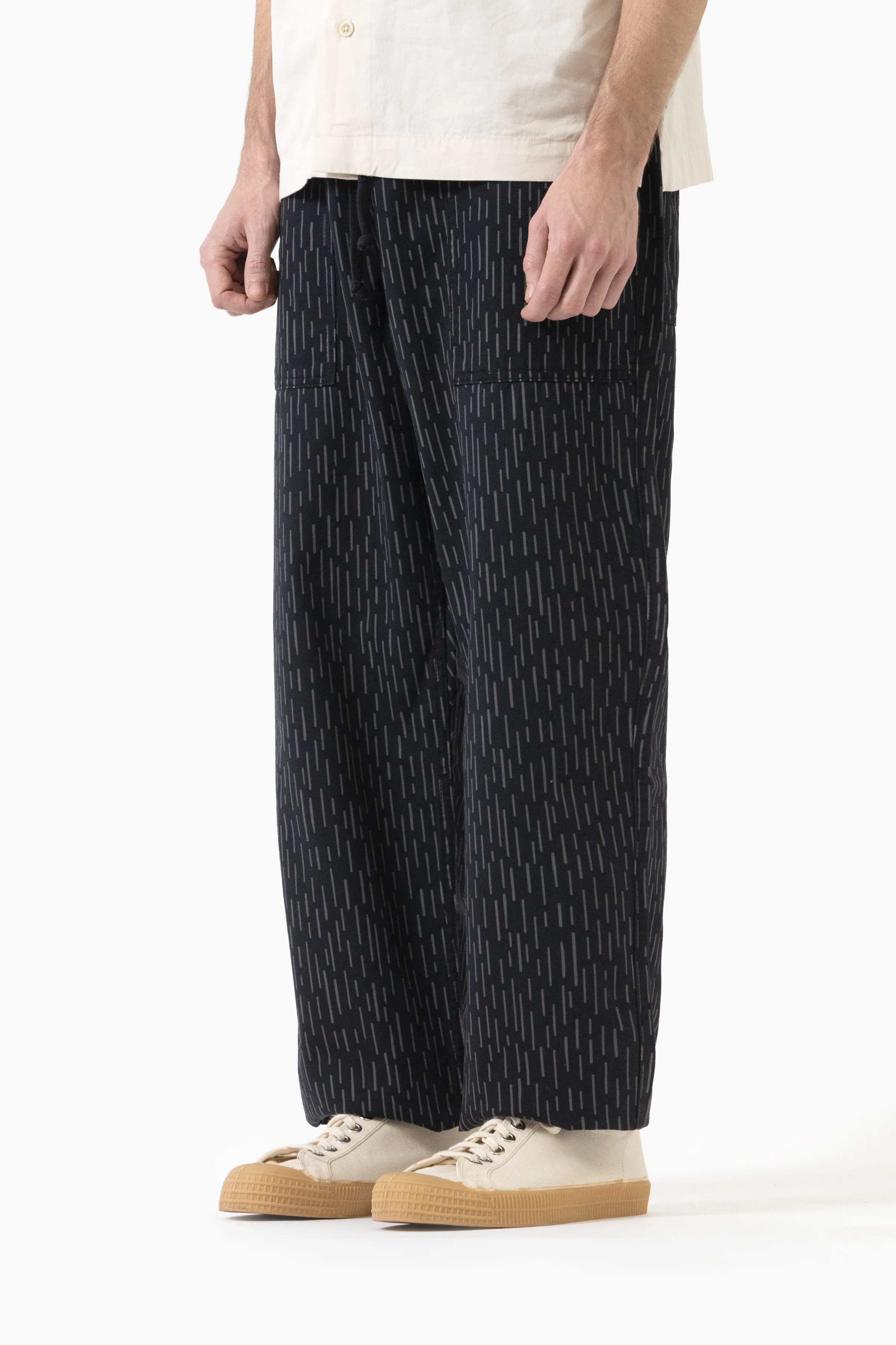 Service Works - Patterned Chef Pants - Raindrop Mono - Image 3
