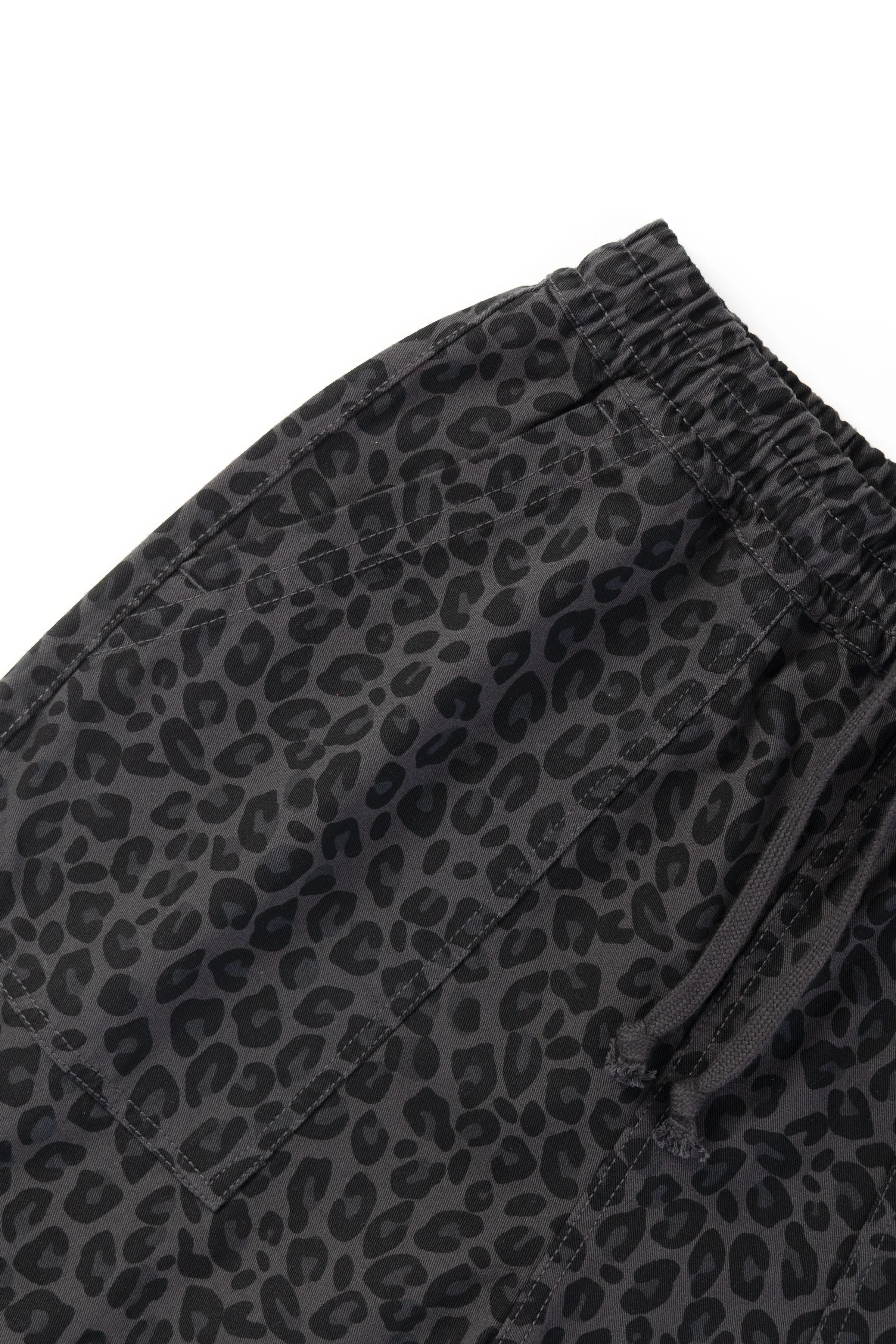 Service Works - Patterned Chef Shorts - Black Leopard - Image 3