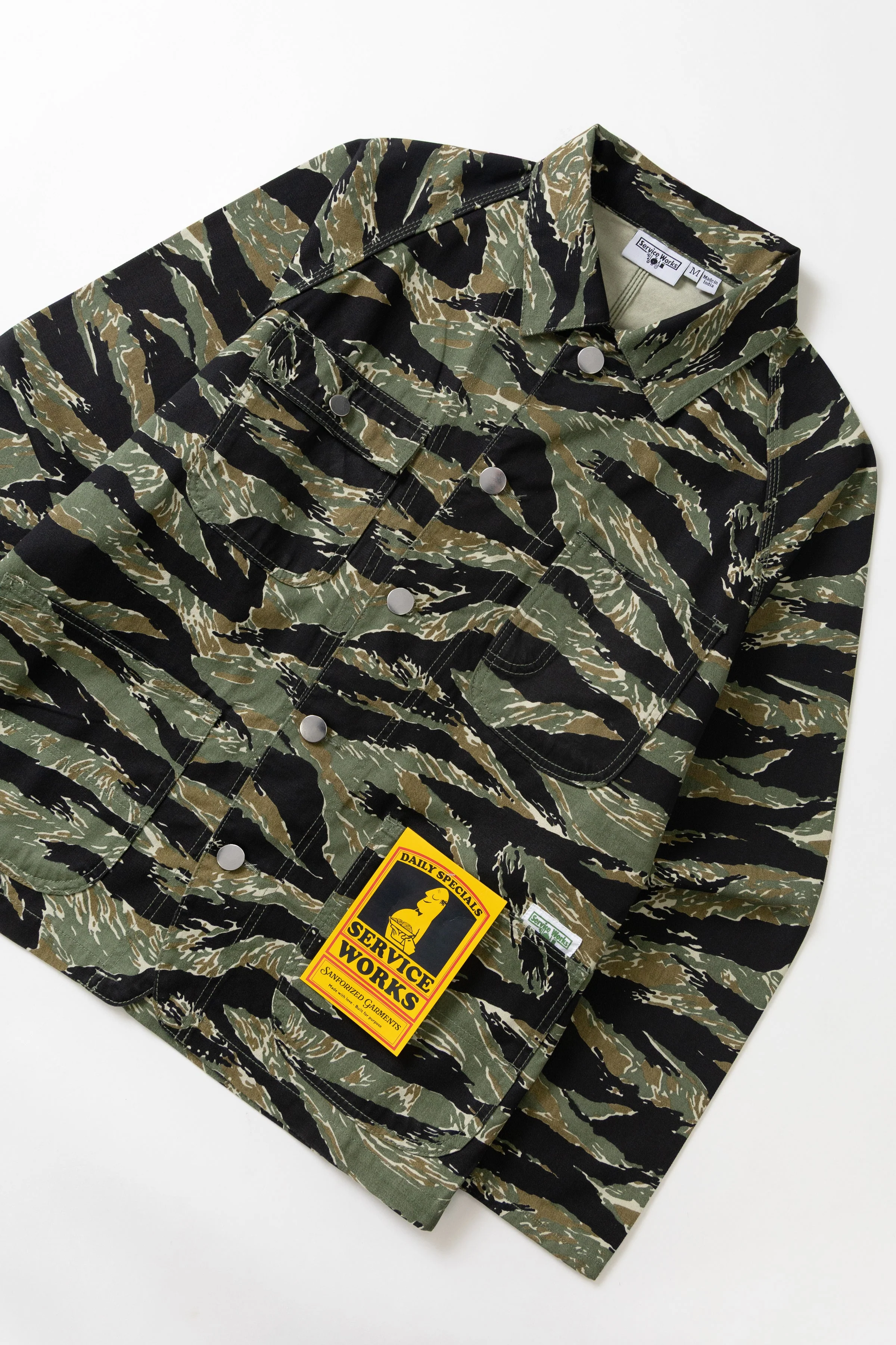 Service Works - Patterned Coverall 2.0 - Tiger Stripe - Image 6