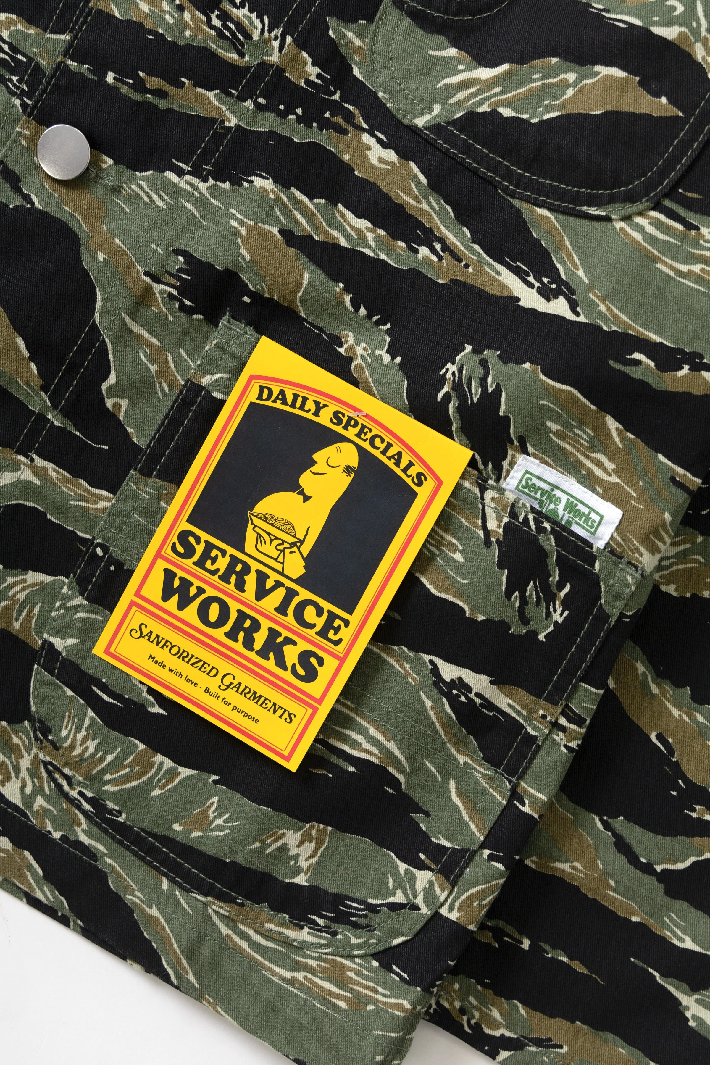 Service Works - Patterned Coverall 2.0 - Tiger Stripe - Image 8