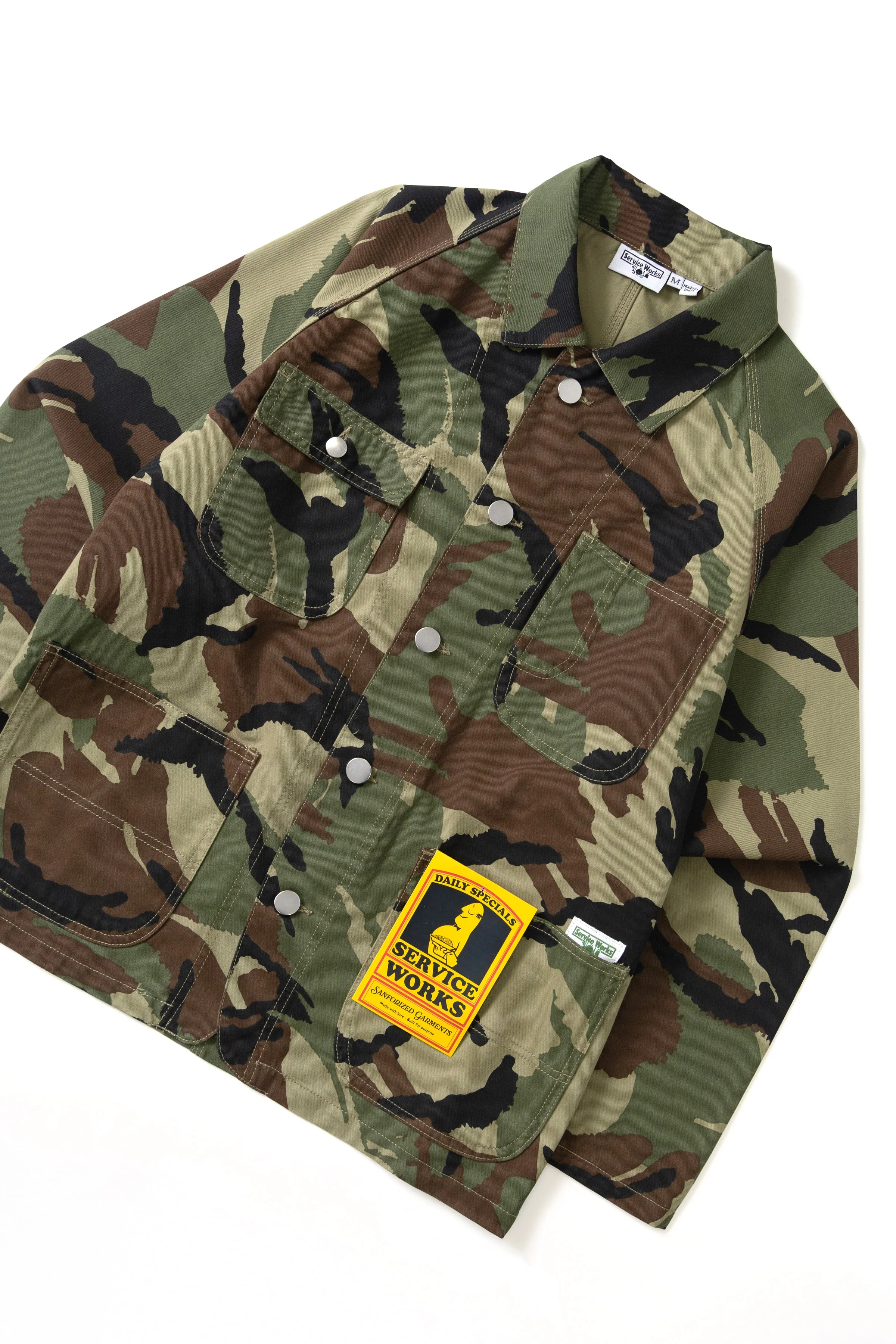 Service Works - Patterned Coverall 2.0 - Woodland - Image 6