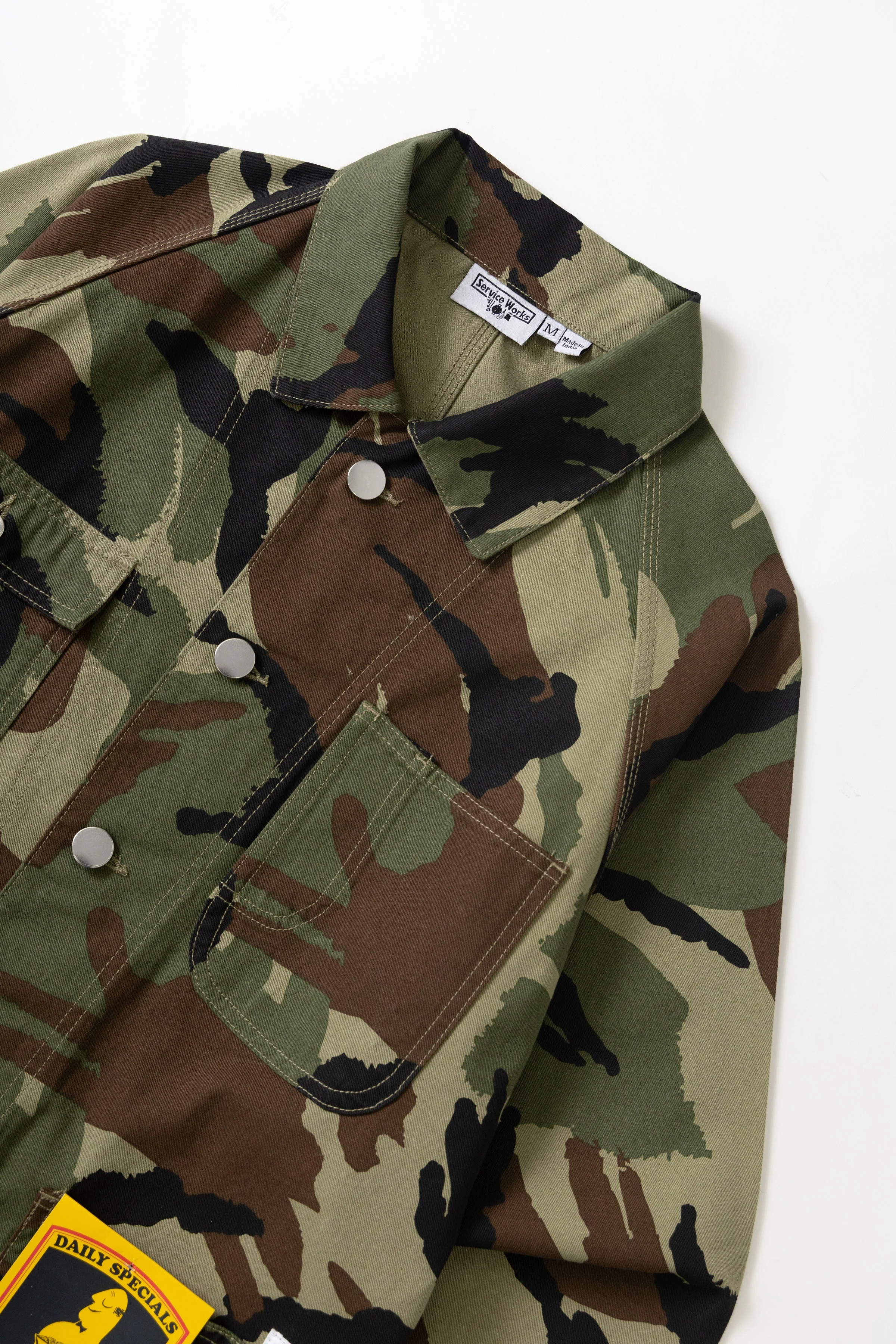 Service Works - Patterned Coverall 2.0 - Woodland - Image 7