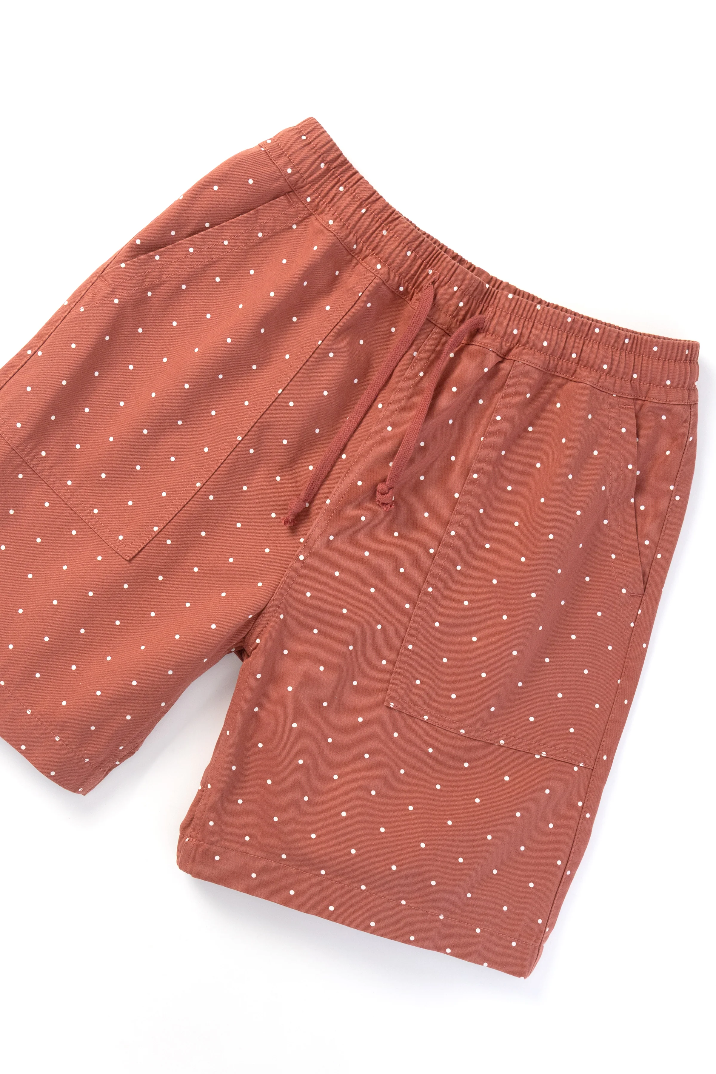 Service Works - Polka Dot Chef Shorts - Clay - Image 2