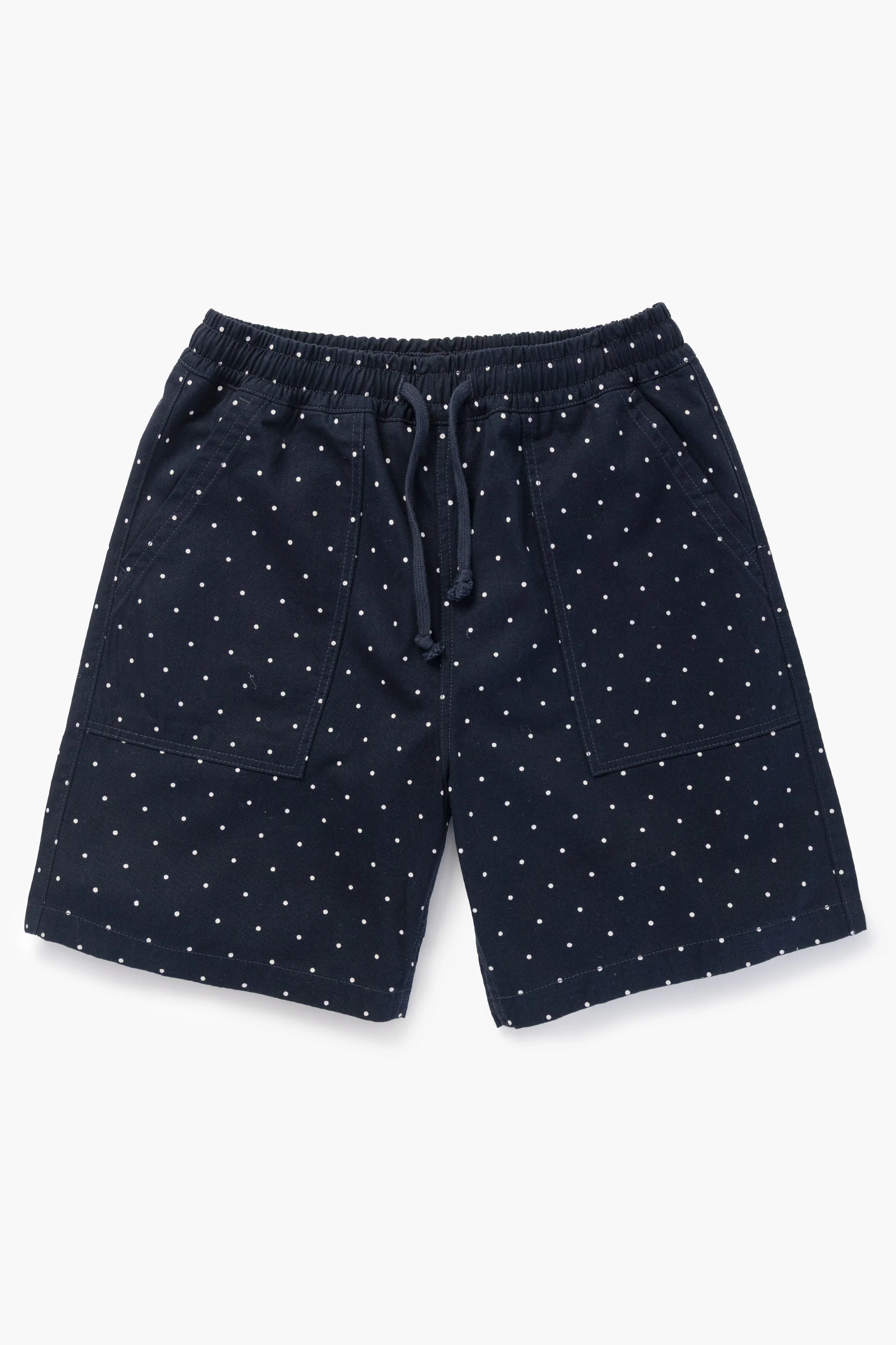 Service Works - Polka Dot Chef Shorts - Navy