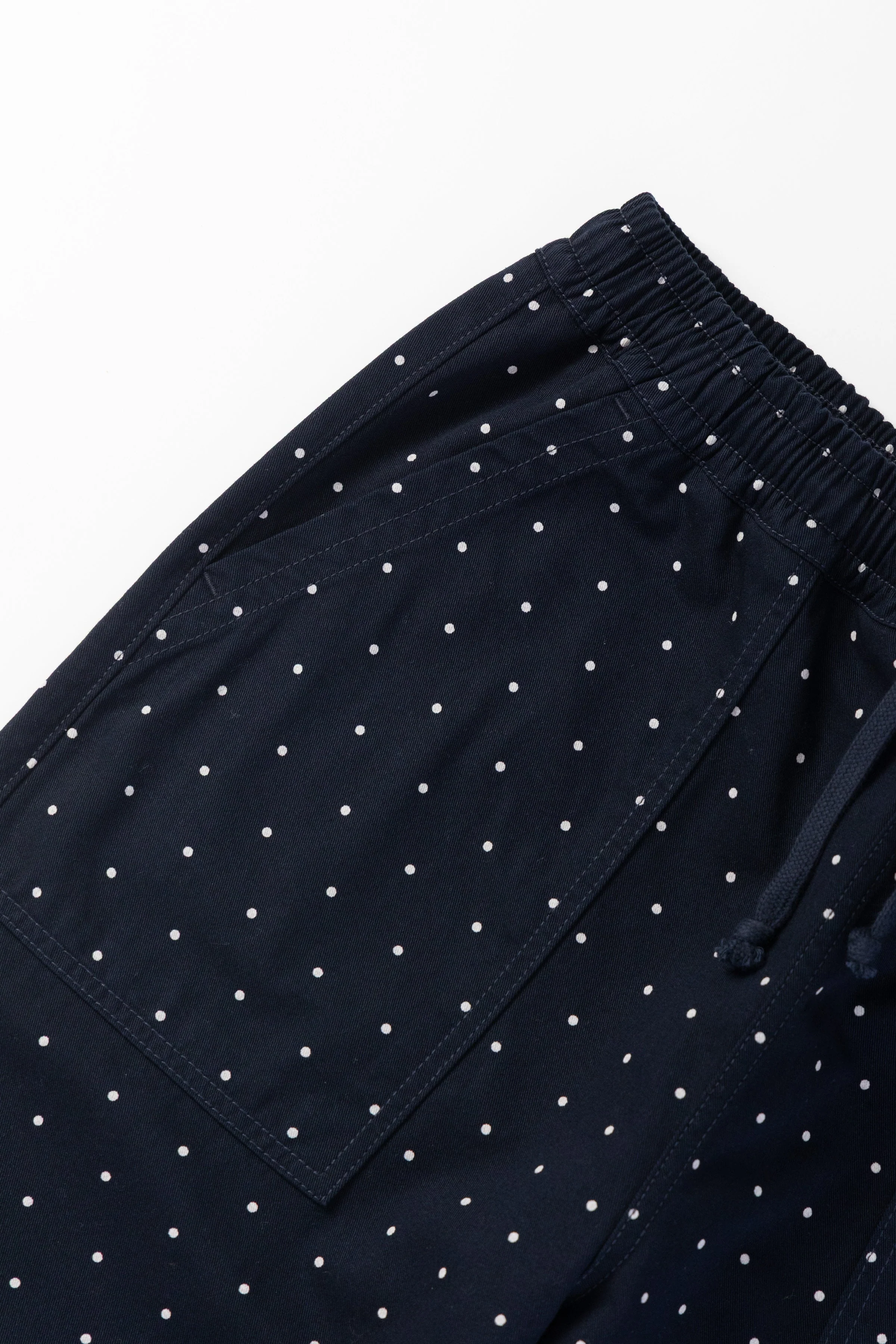 Service Works - Polka Dot Chef Shorts - Navy - Image 3