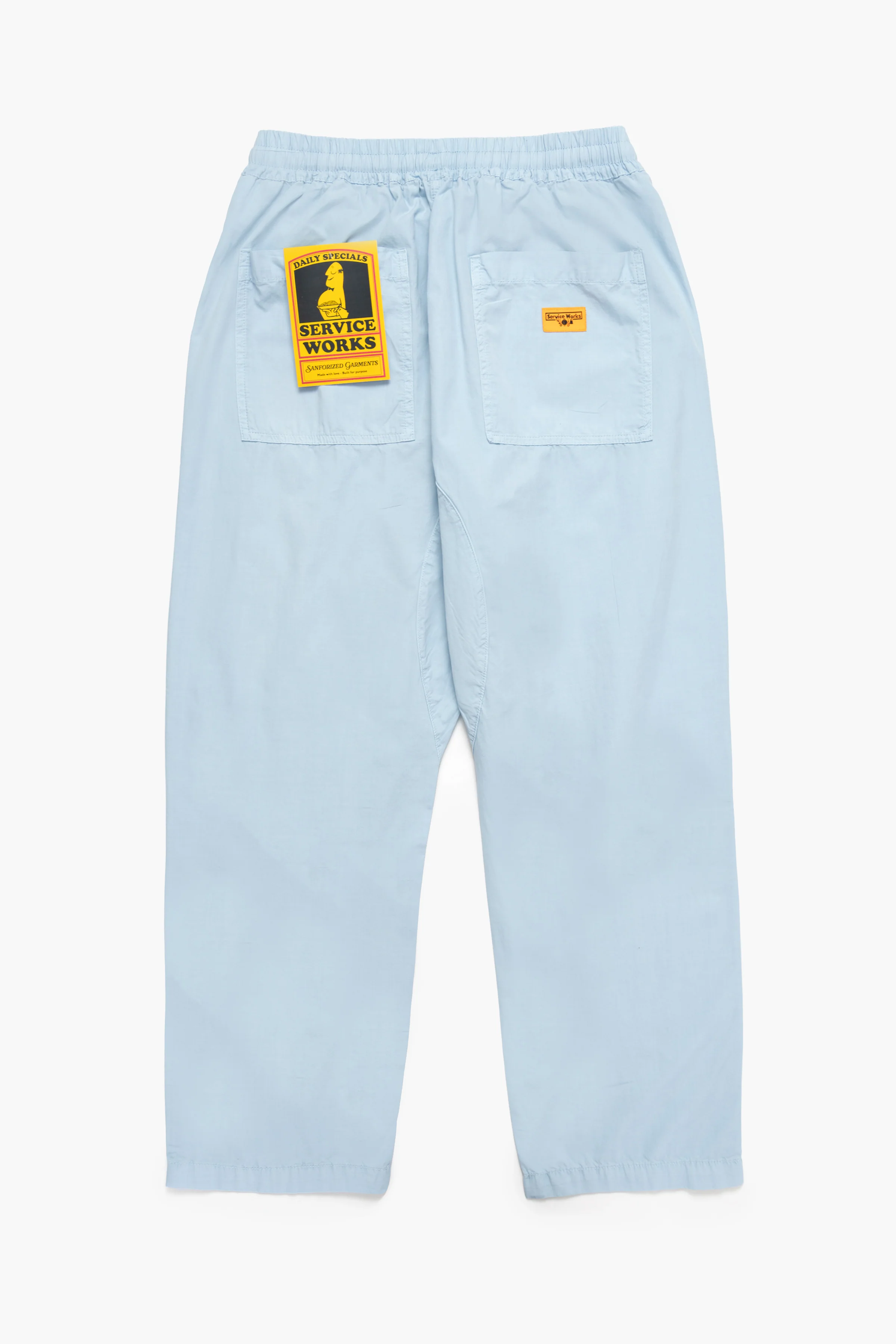 Service Works - Poplin Chef Pants - Powder - Image 4