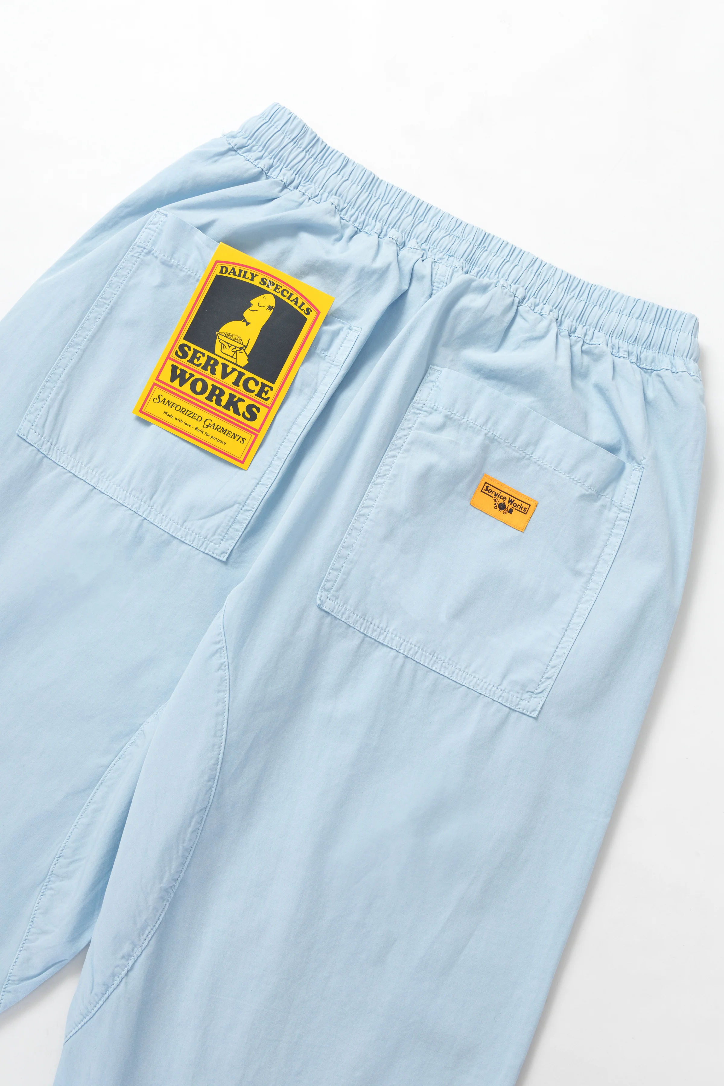 Service Works - Poplin Chef Pants - Powder - Image 5