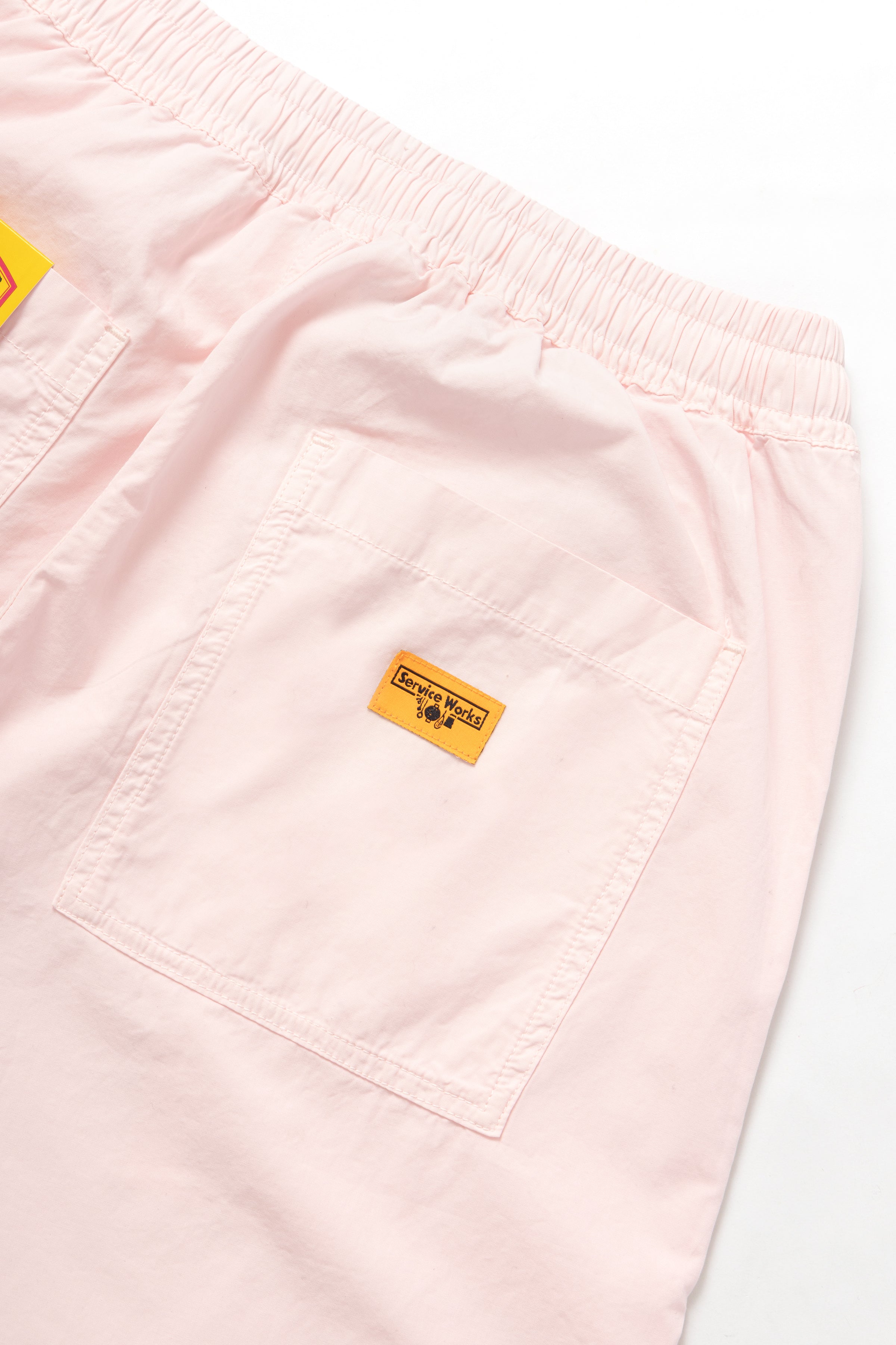 Service Works - Poplin Chef Shorts - Dusty Pink - Image 4