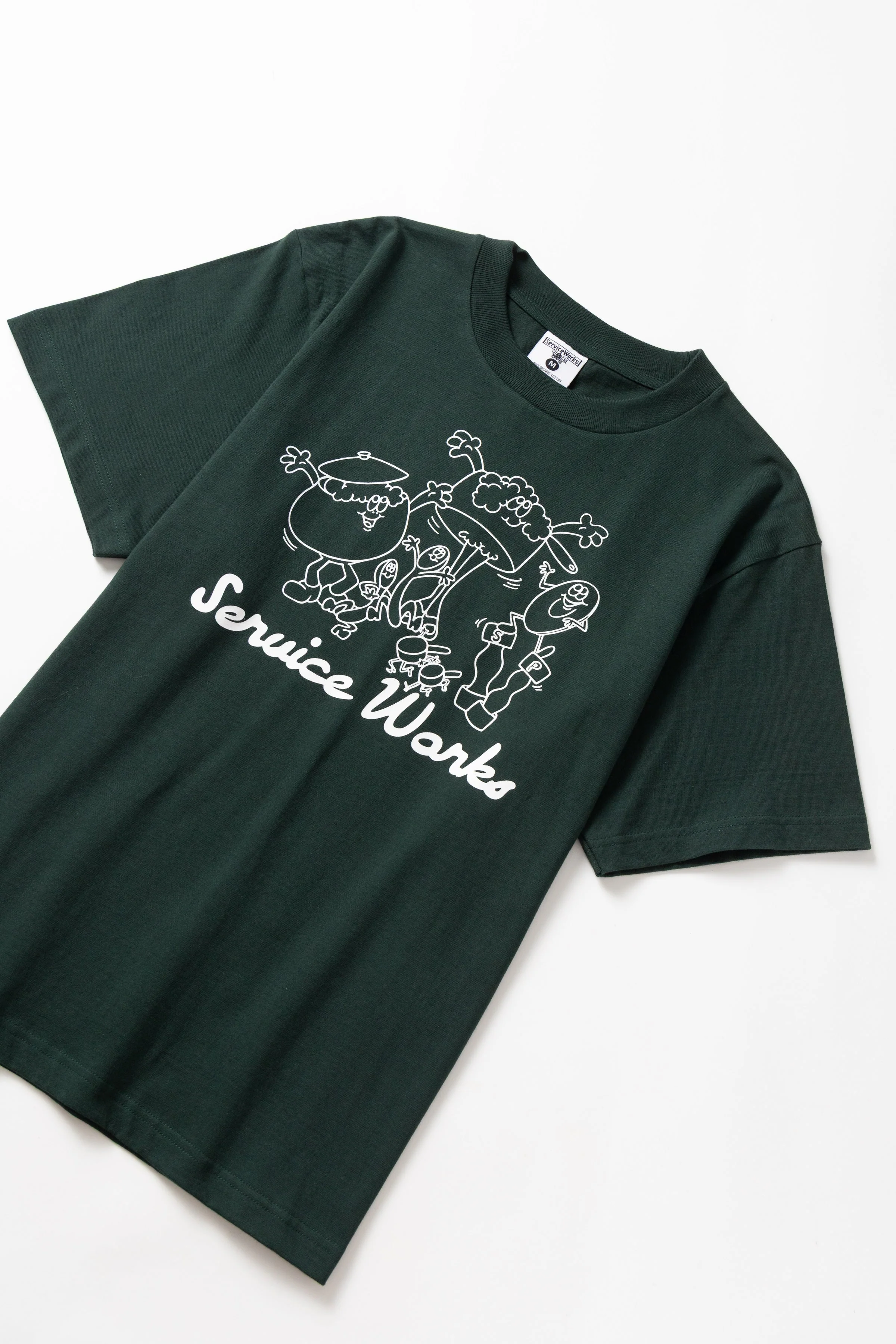 Service Works - Pots & Pans Tee - Forest - Image 2