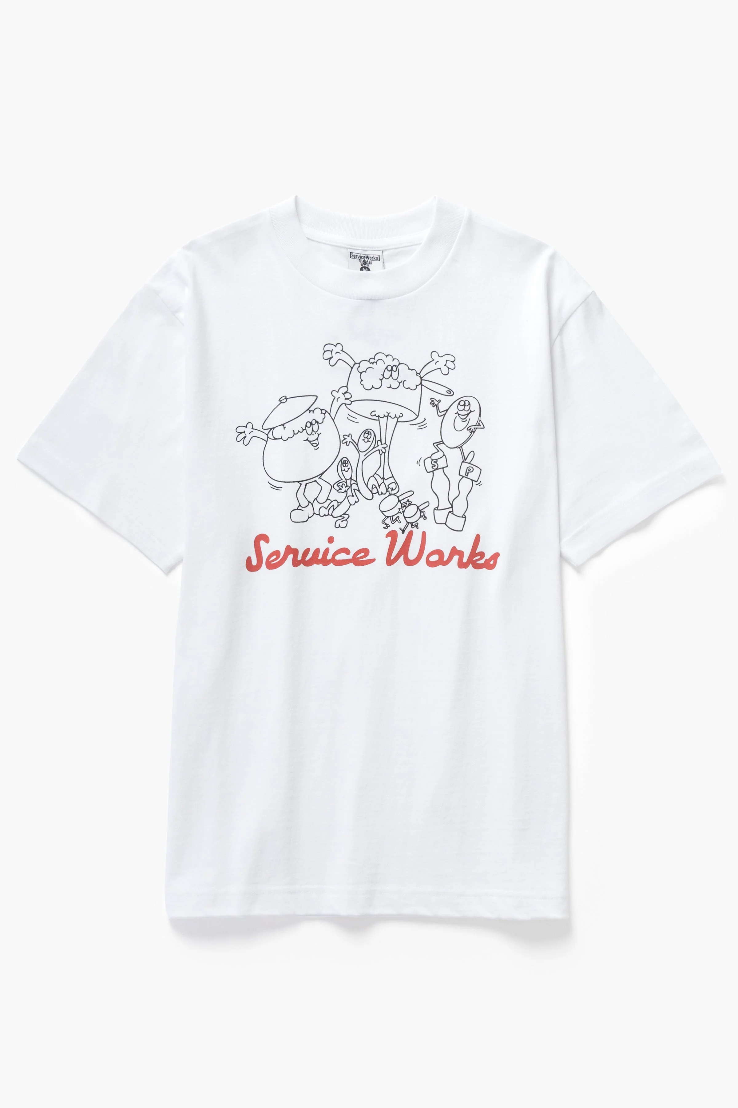 Service Works - Pots & Pans Tee - White