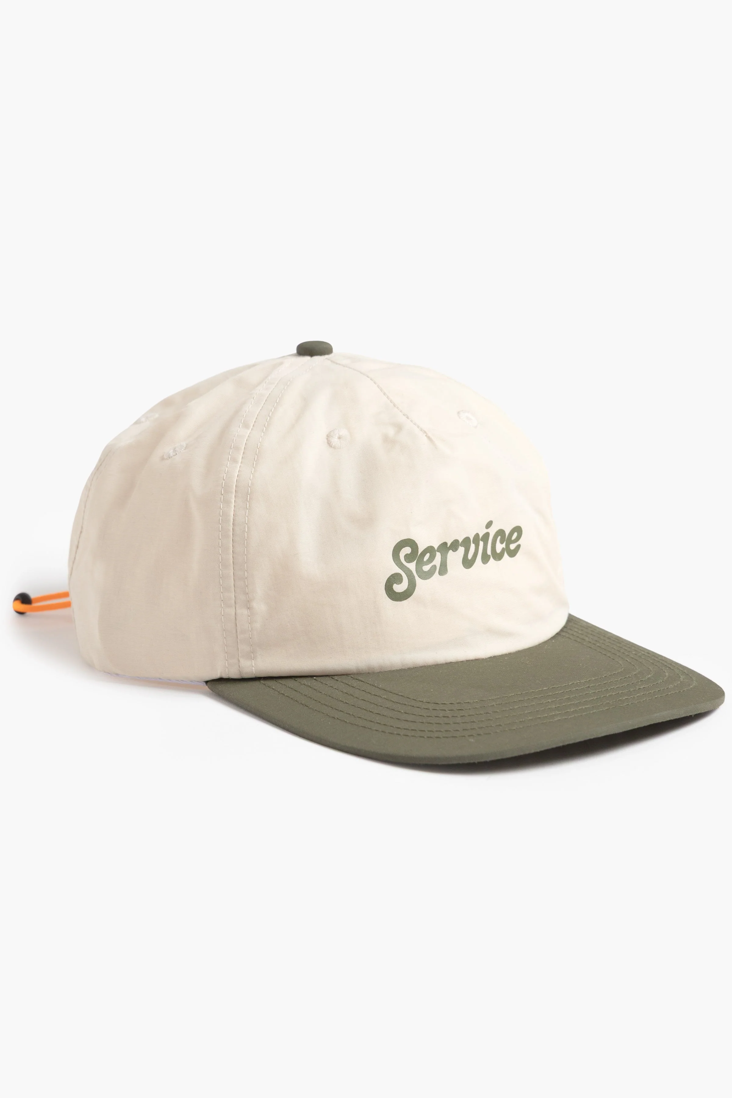 Service Works - Script Surf Cap - Off-White / Olive