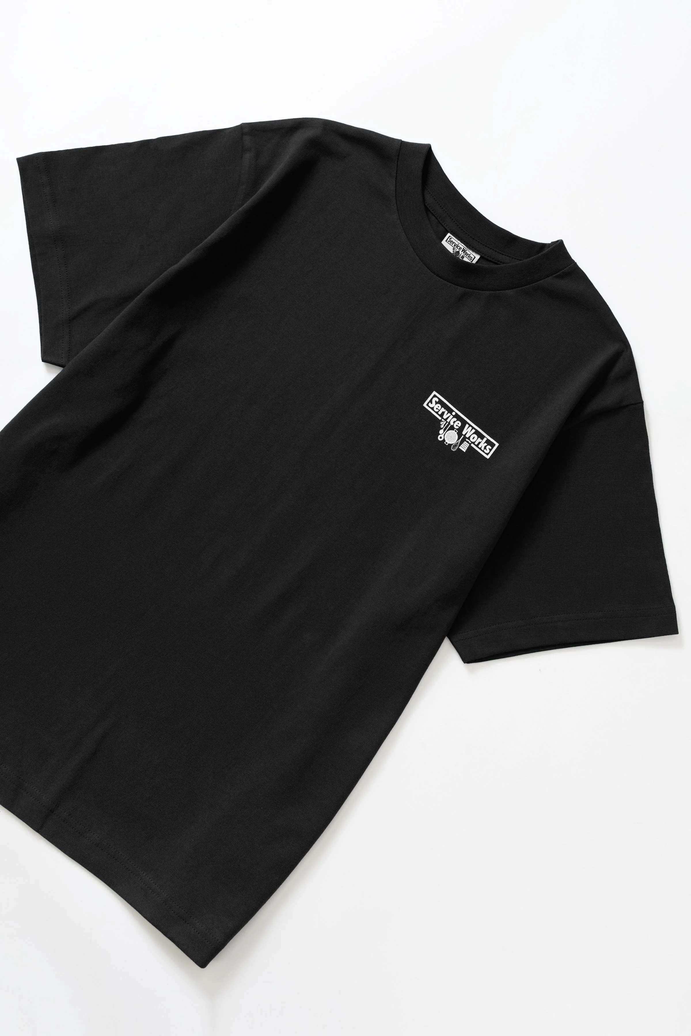 Service Works - Trademark Tee - Black - Image 4