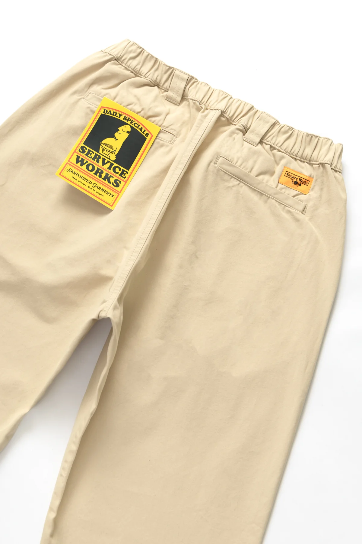 Service Works - Twill Waiters Pant - Khaki - Image 4