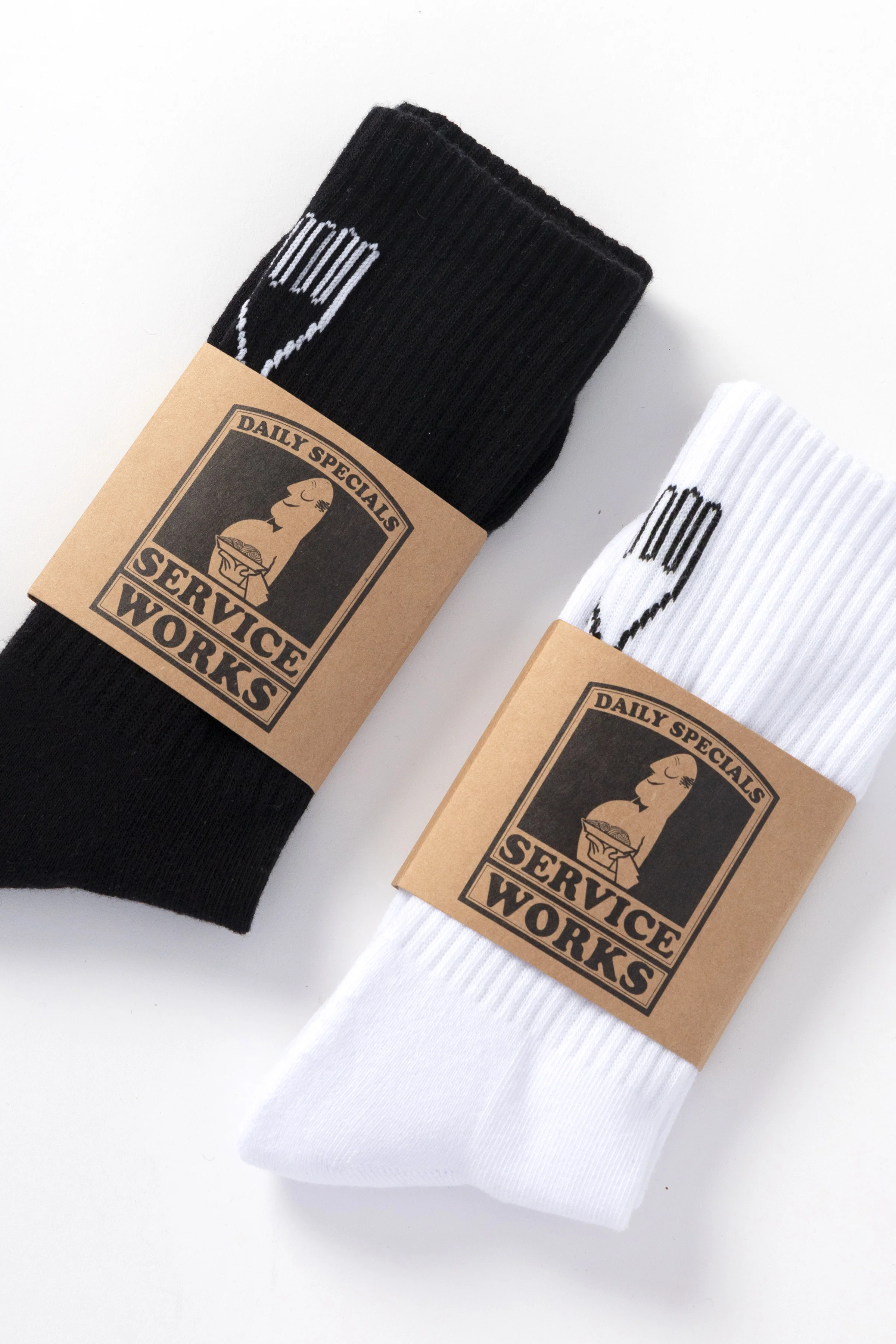 Service Works - Knife & Fork Socks - Gift Pack - Image 2