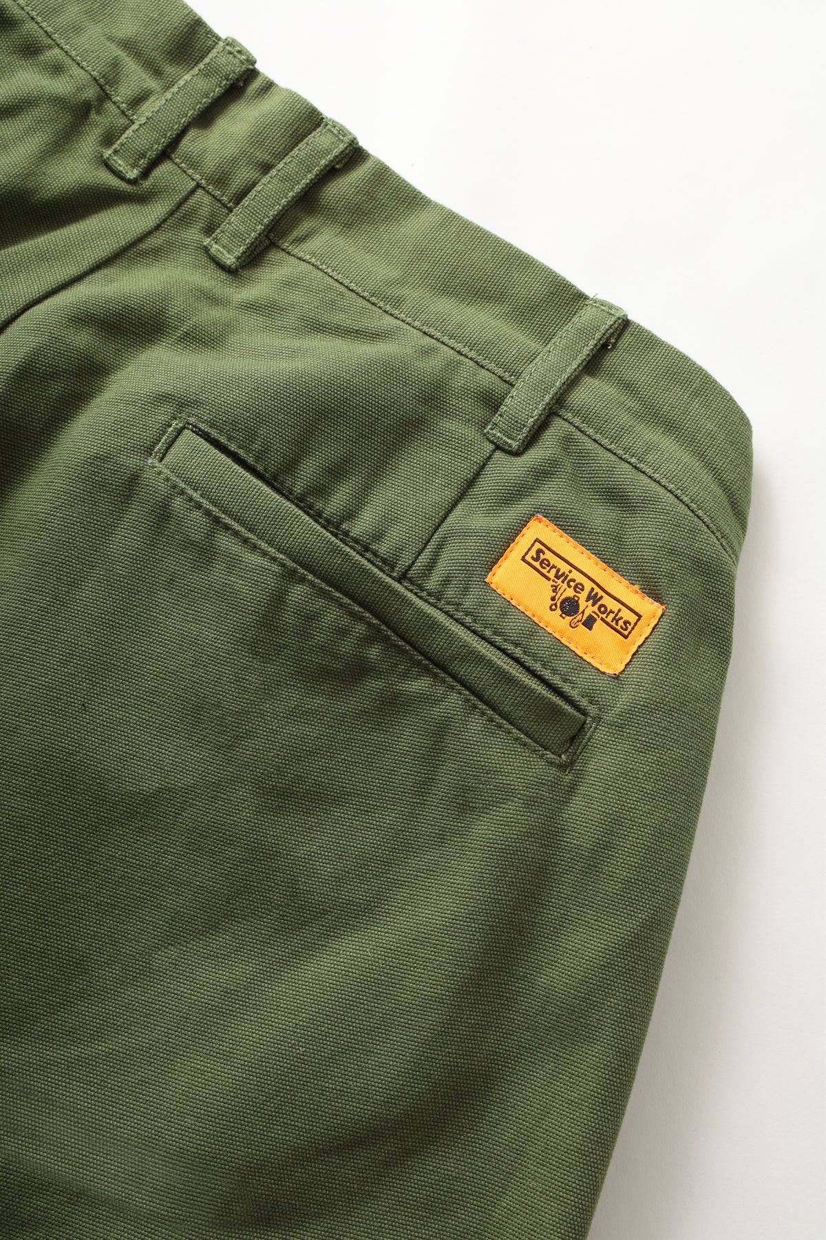Service Works - Canvas Part Timer Pant - Olive - Image 5