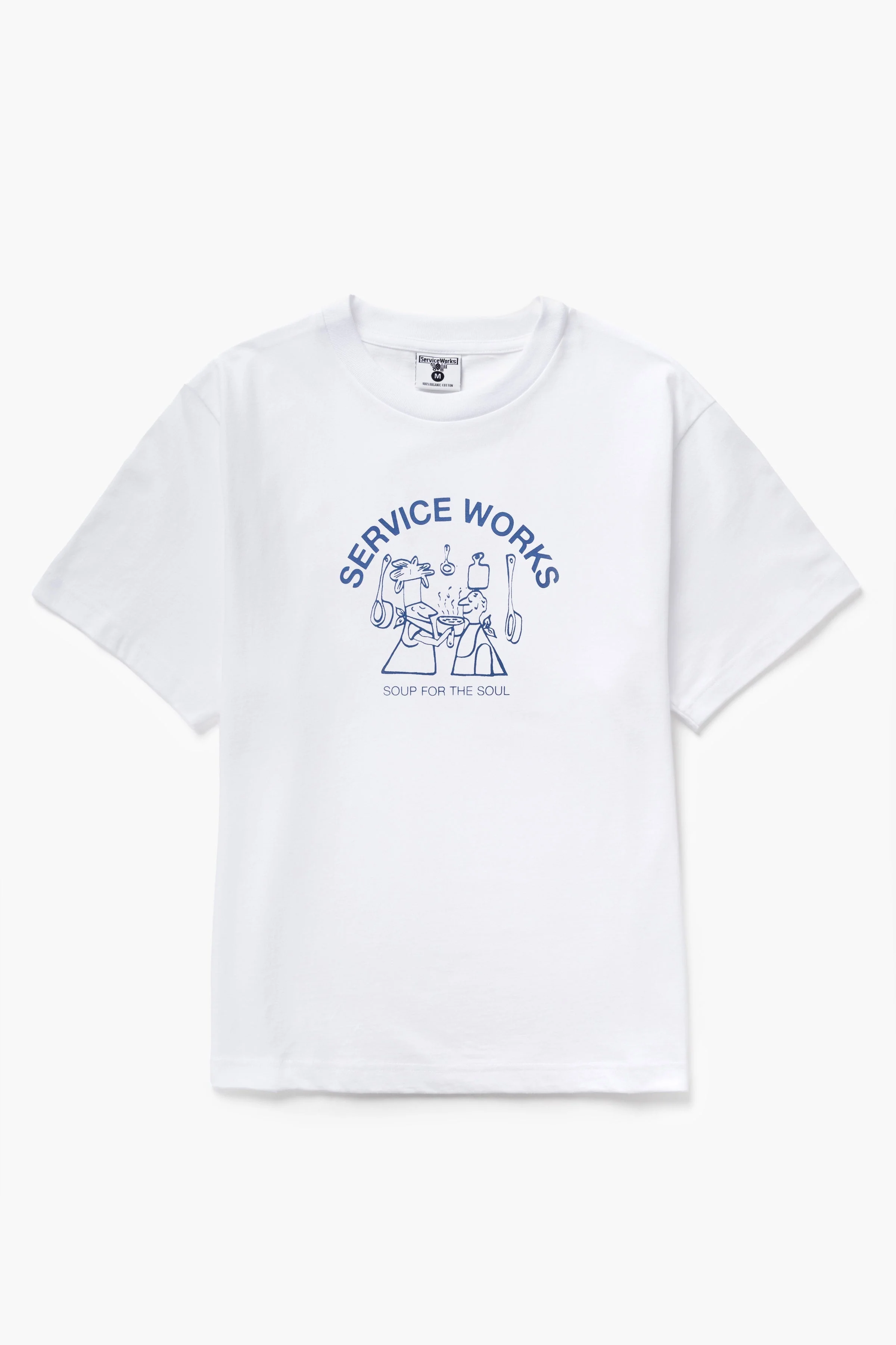 Service Works - Soup For The Soul Tee - White