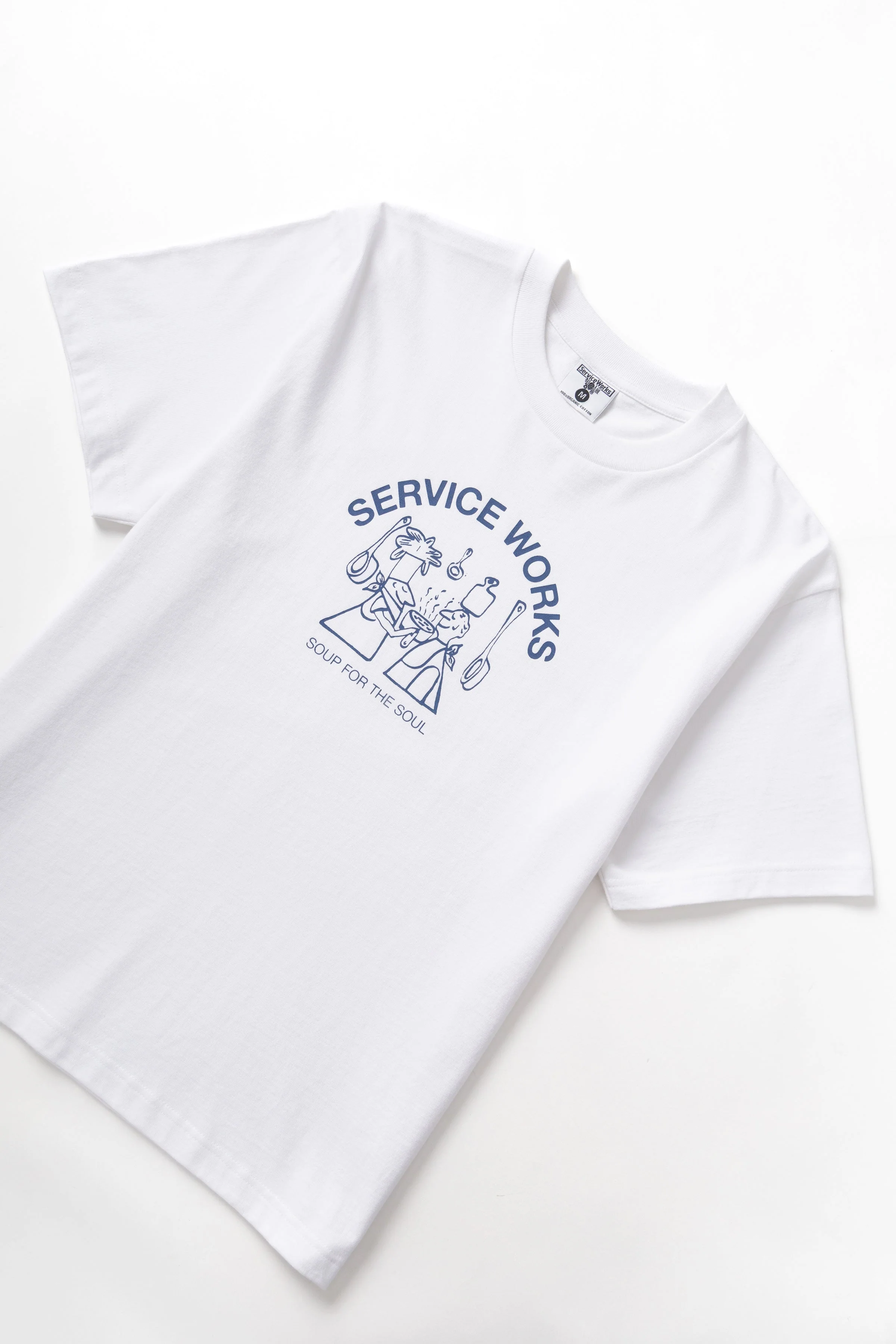 Service Works - Soup For The Soul Tee - White - Image 3