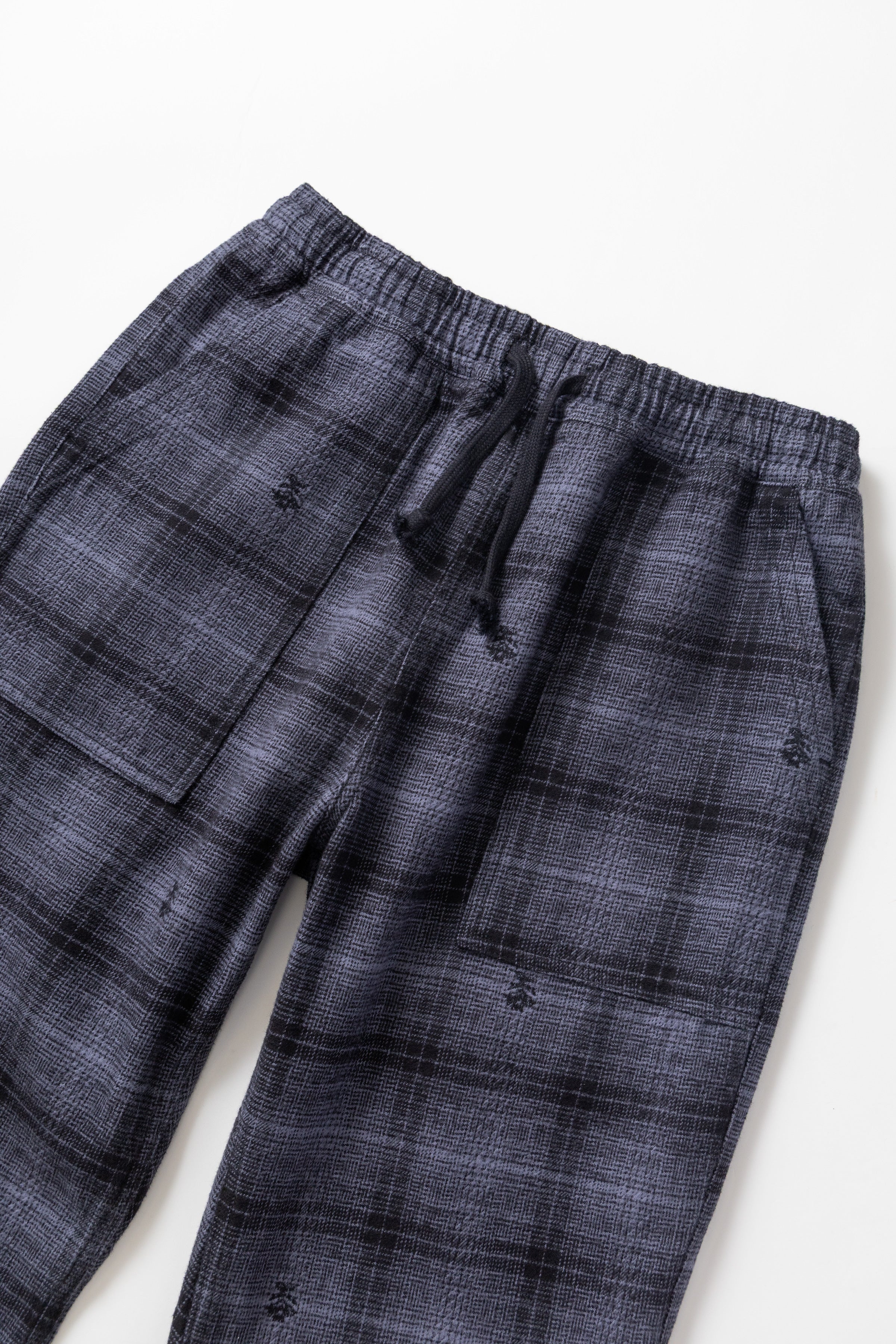 Service Works - Thistle Plaid Chef Pants - Black - Image 2