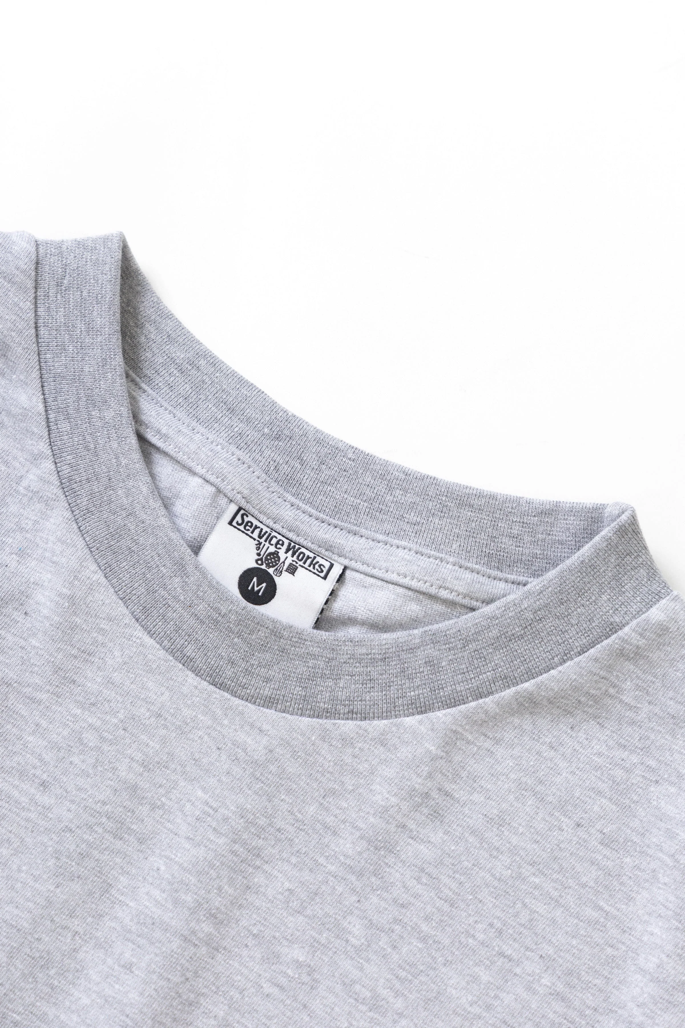 Service Works - Trademark Tee - Heather Grey - Image 3