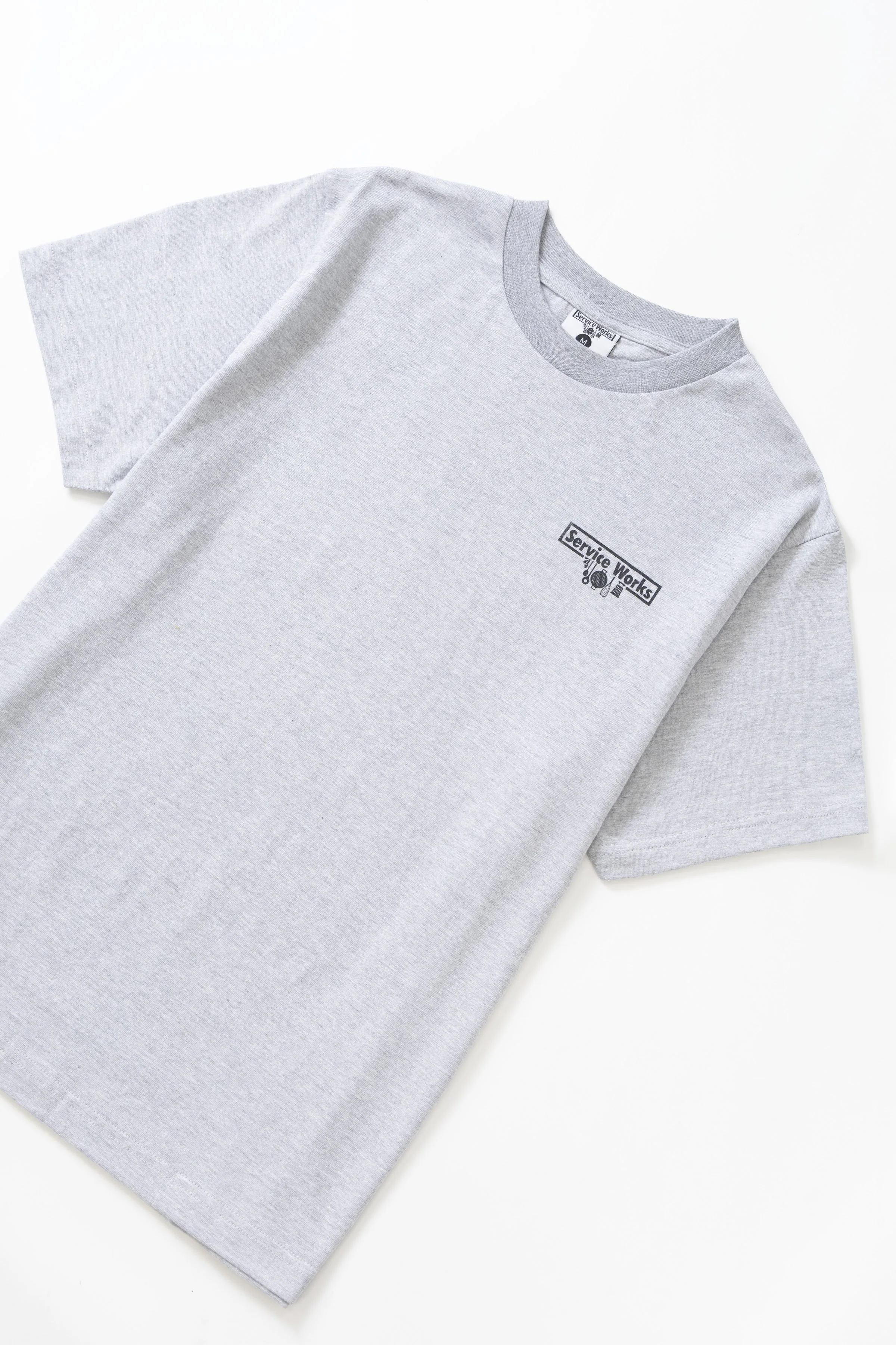 Service Works - Trademark Tee - Heather Grey - Image 4