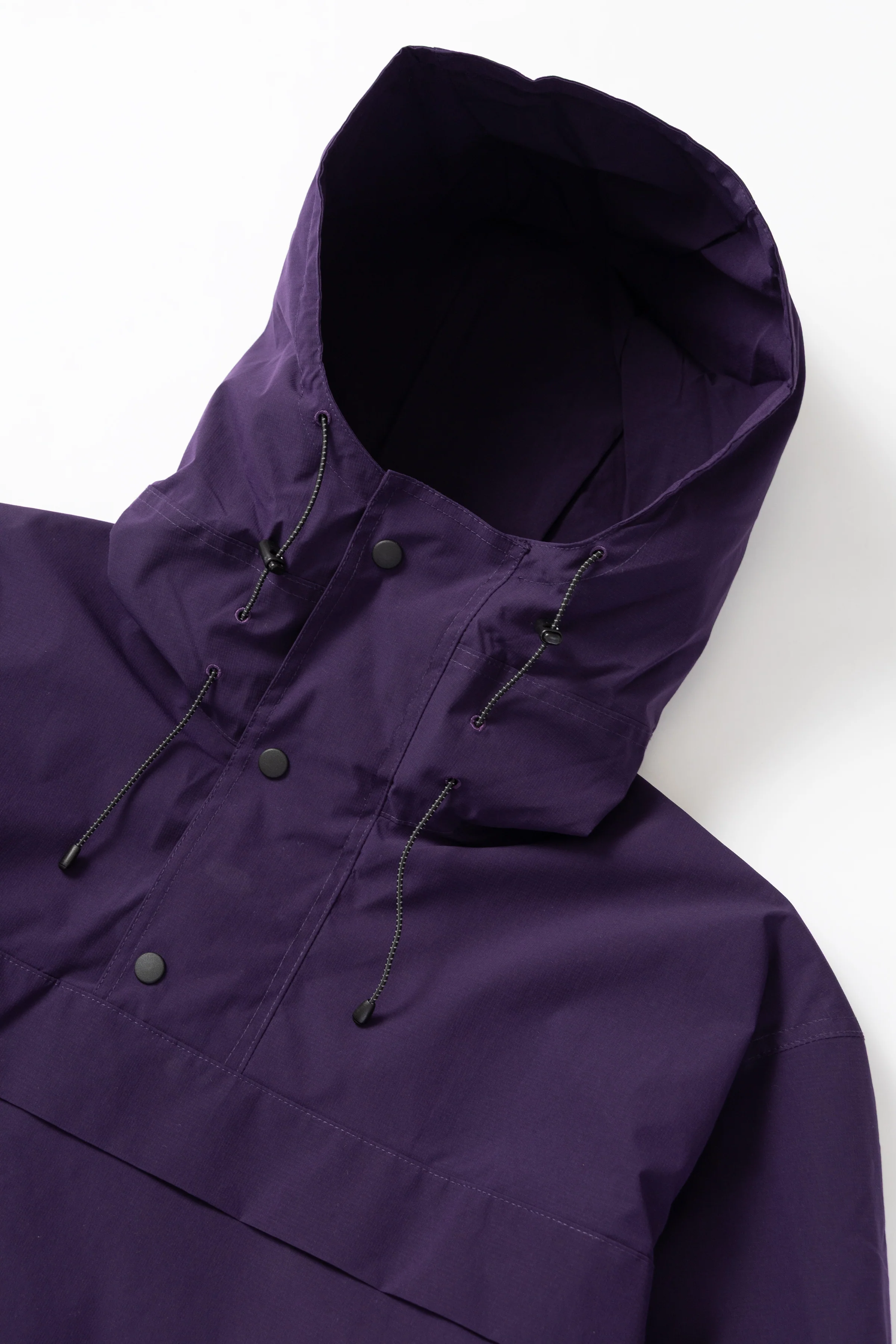 TRS - Hooded Smock Jacket - Purple - Image 3