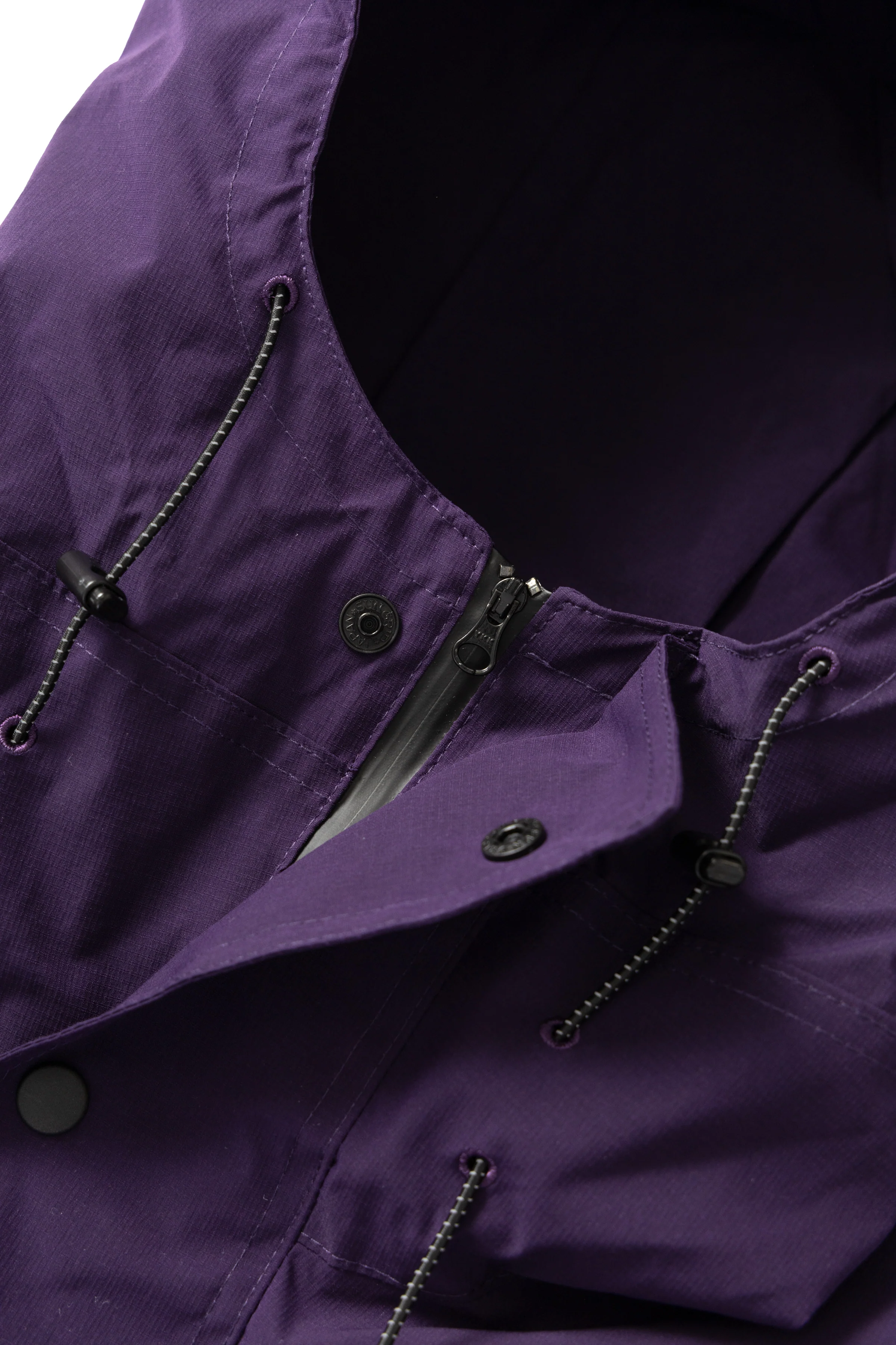TRS - Hooded Smock Jacket - Purple - Image 5