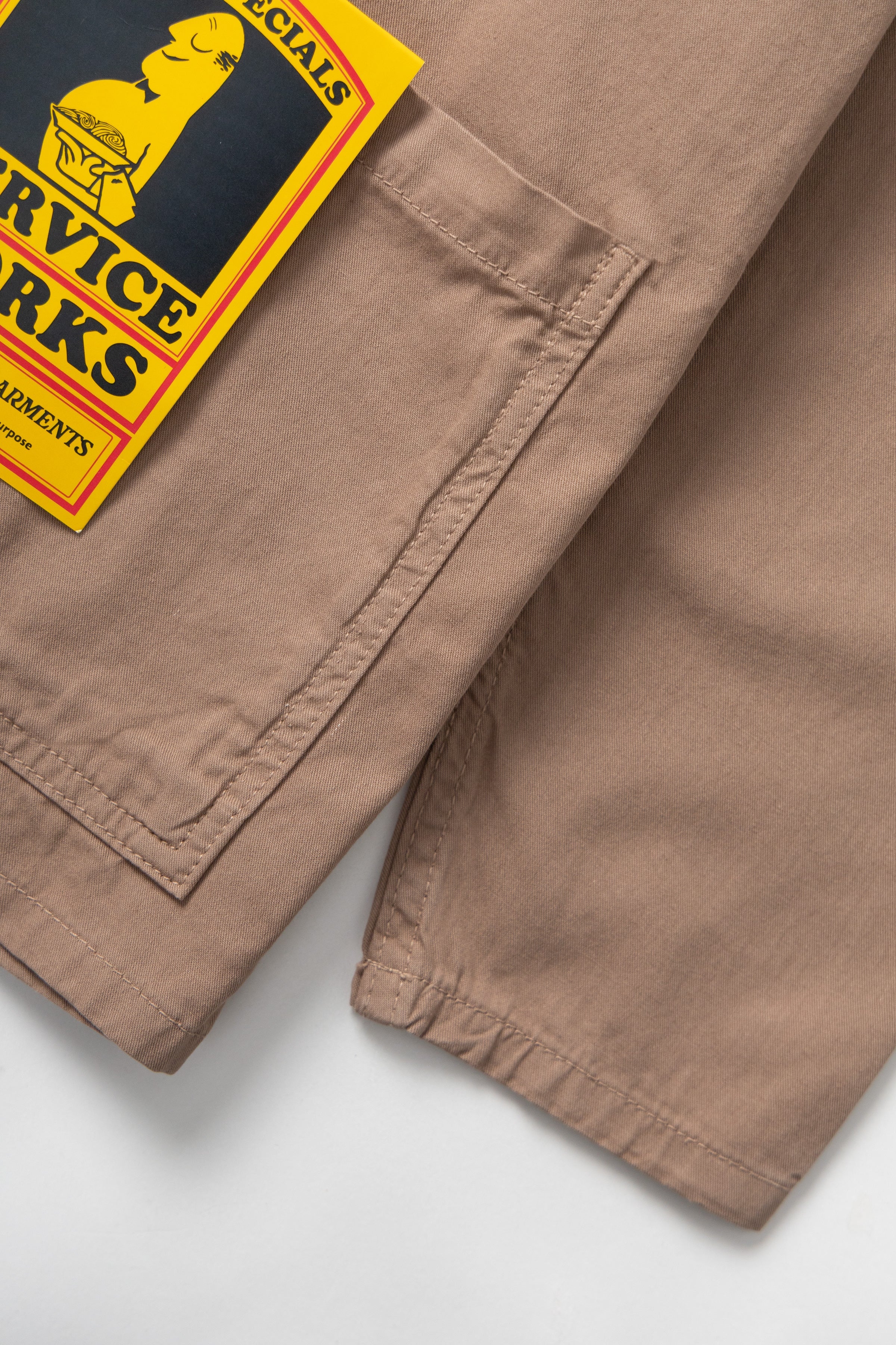 Service Works - Twill Chore Shirt - Mushroom - Image 7