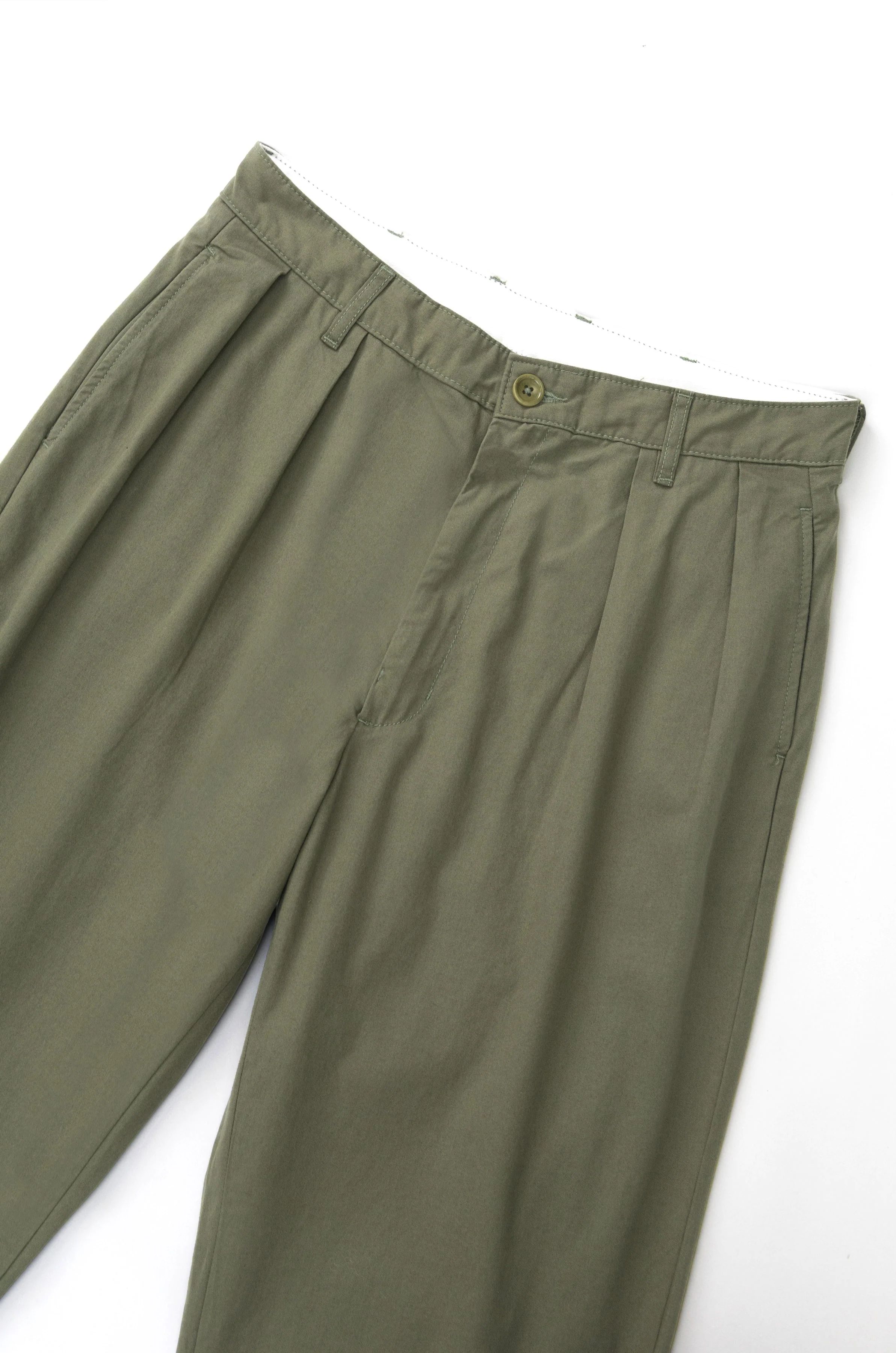 Service Works - Twill Part Timer Pant - Olive - Image 2