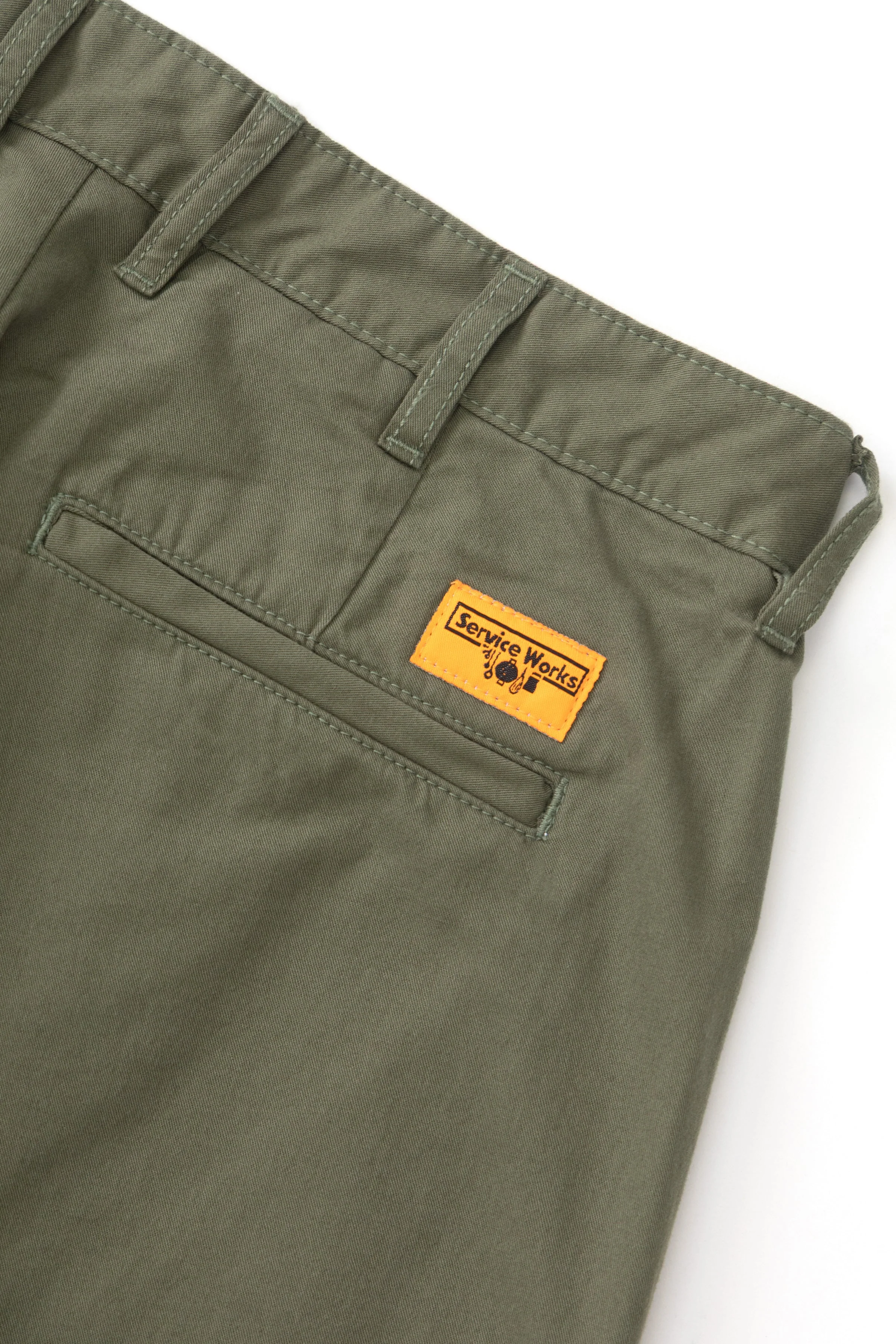 Service Works - Twill Part Timer Pant - Olive - Image 5