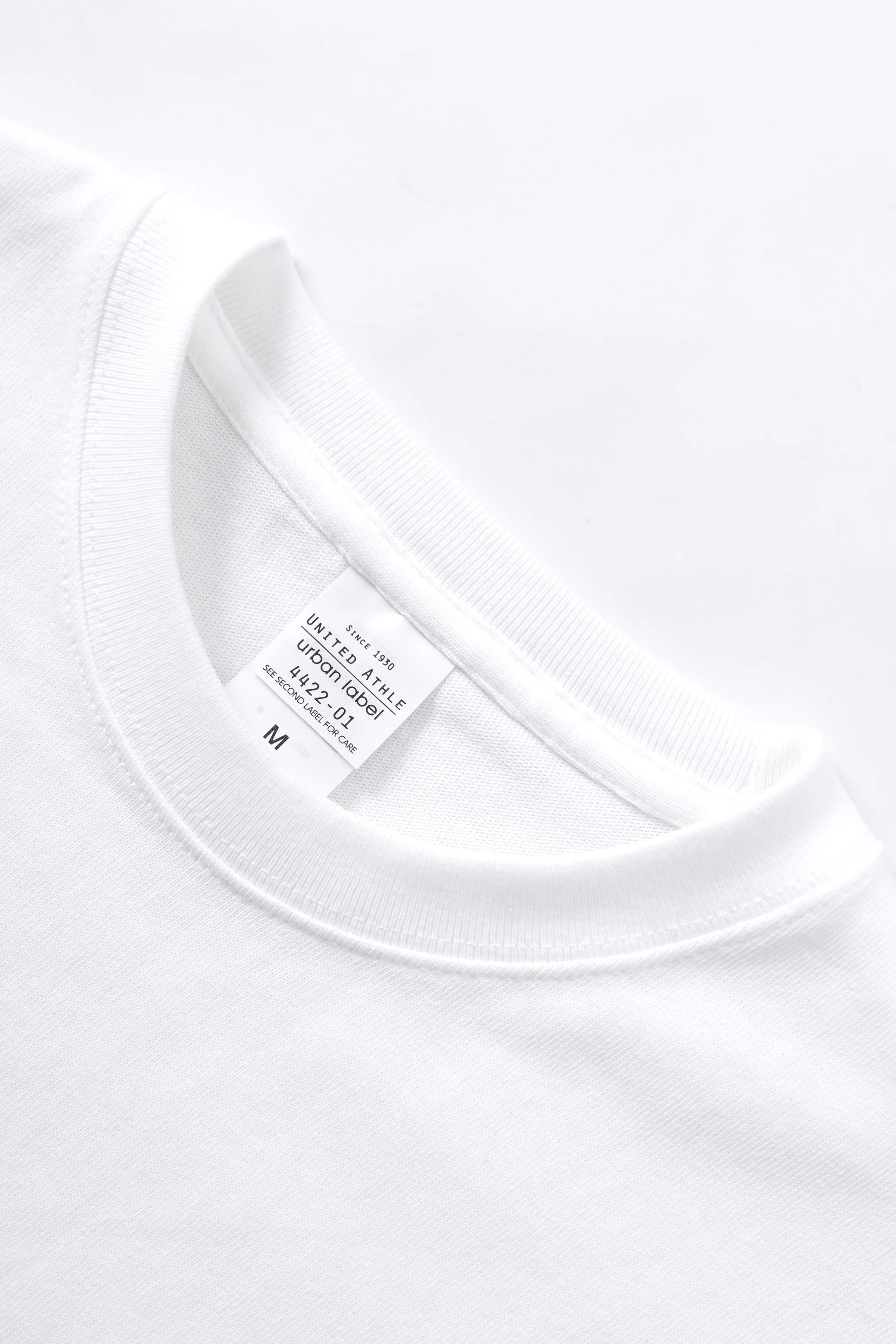 United Athle - 4422 9oz Magnum Weight Long Sleeve T-Shirt - White - Image 2