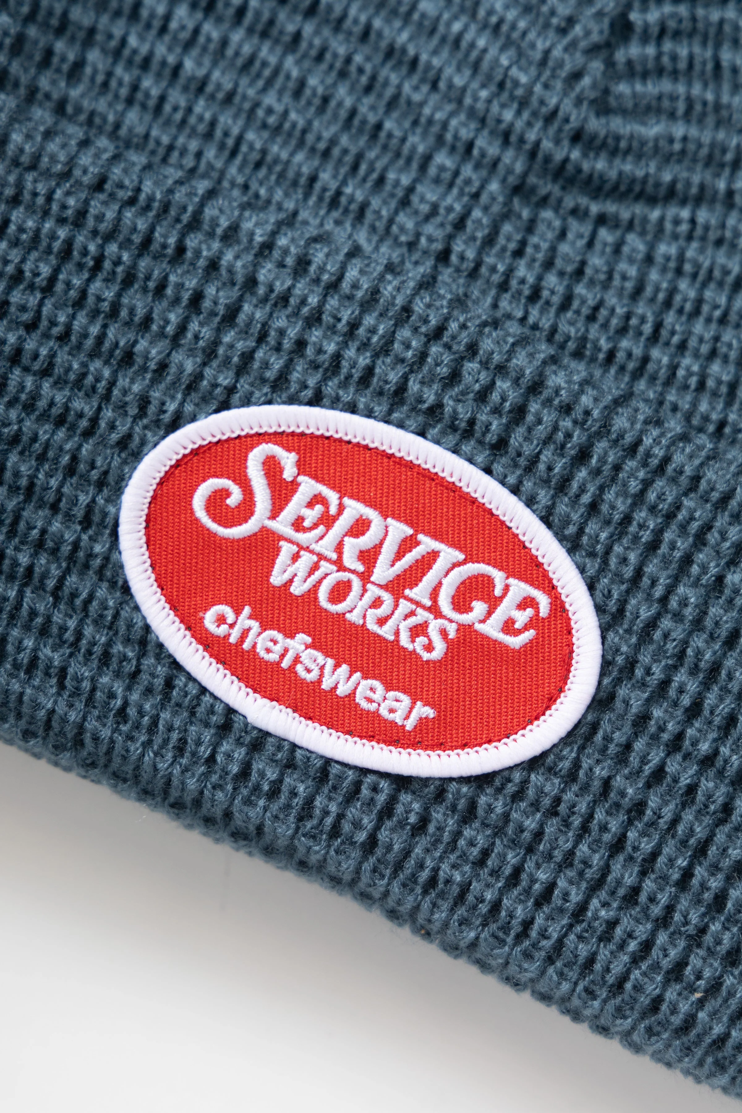 Service Works - Waffle Patch Beanie - Teal - Image 2