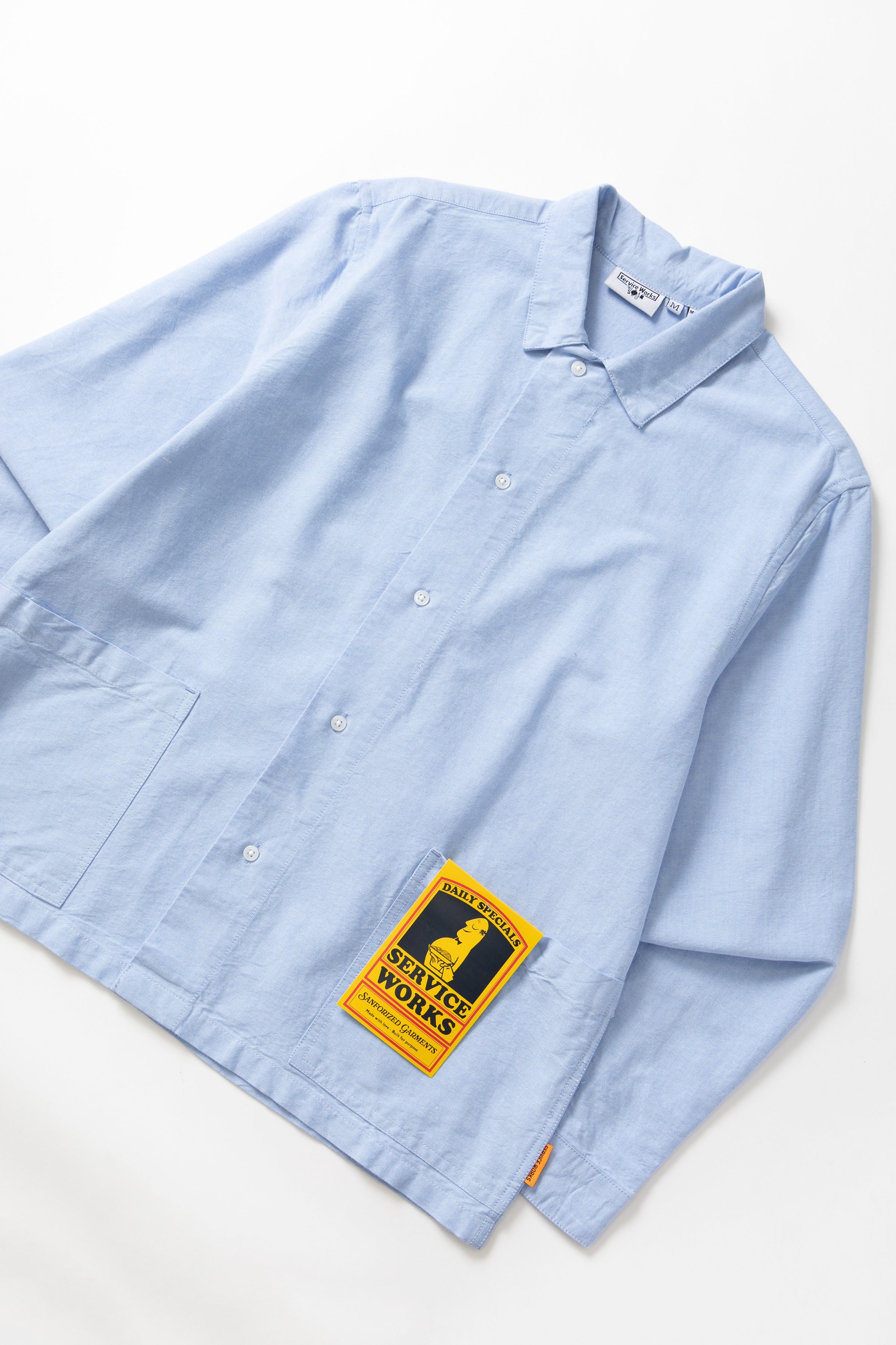 Service Works - Waiter Shirt - Oxford Blue - Image 2
