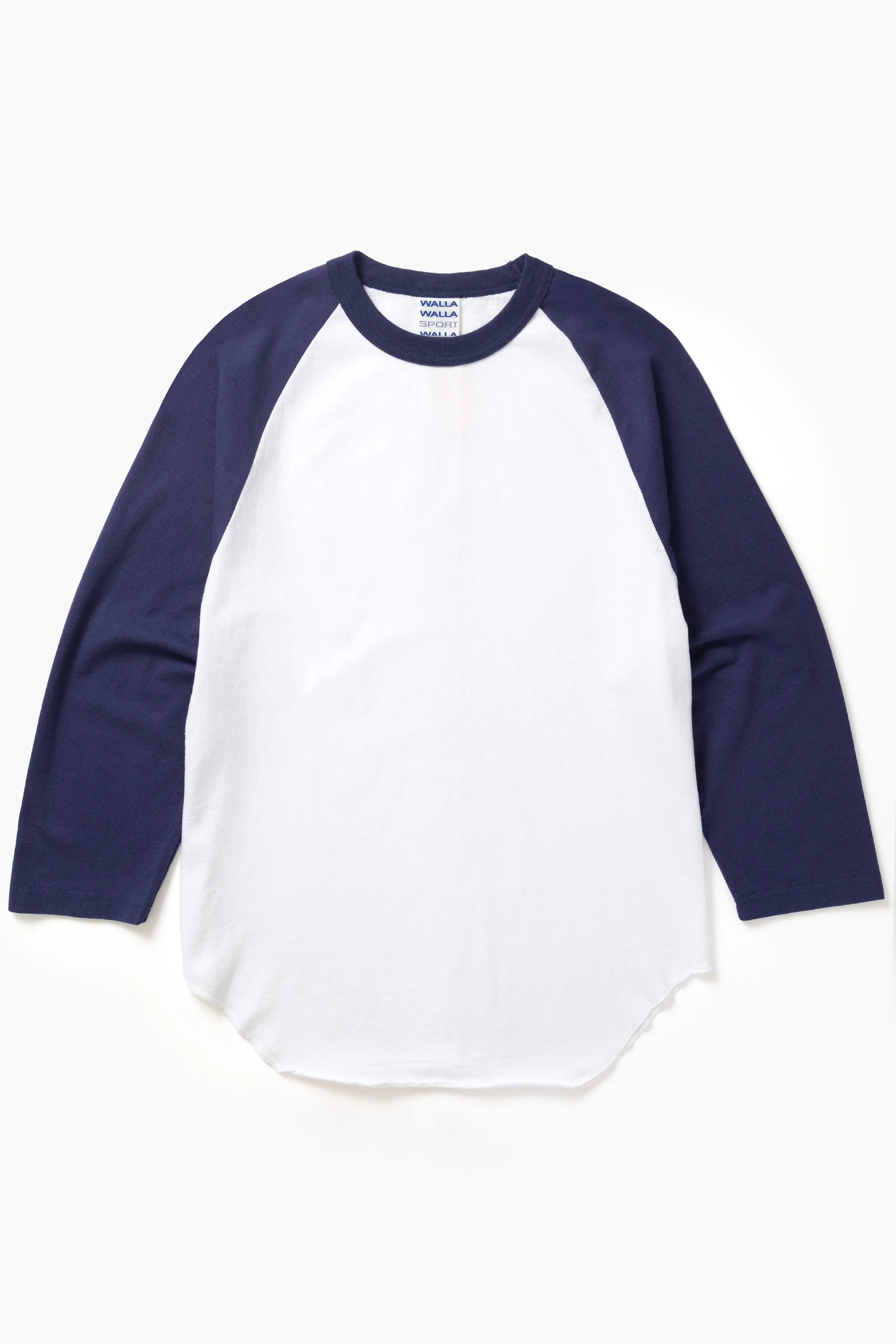 Walla Walla Sport - 2-Tone Baseball Tee - White/Navy