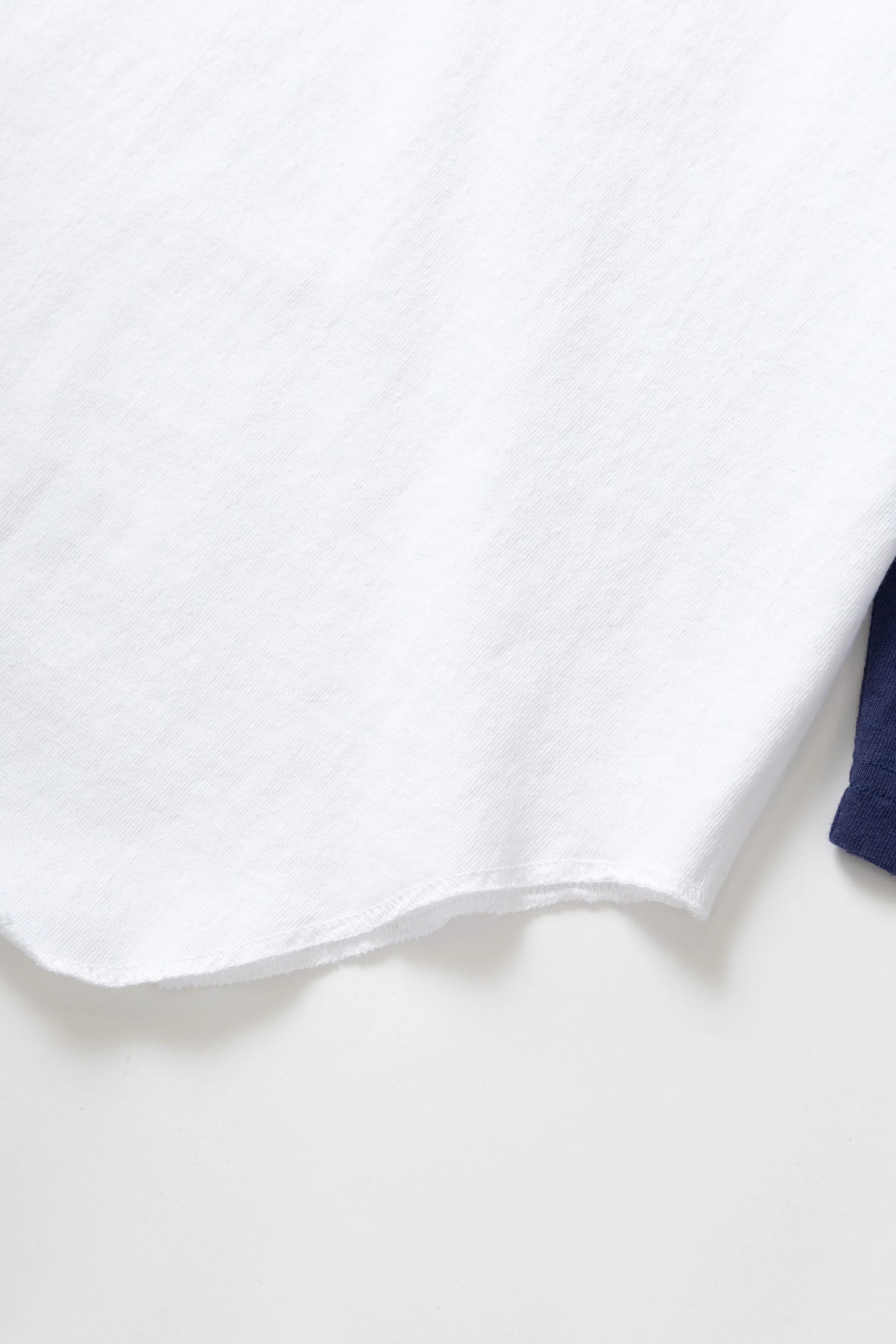 Walla Walla Sport - 2-Tone Baseball Tee - White/Navy - Image 4