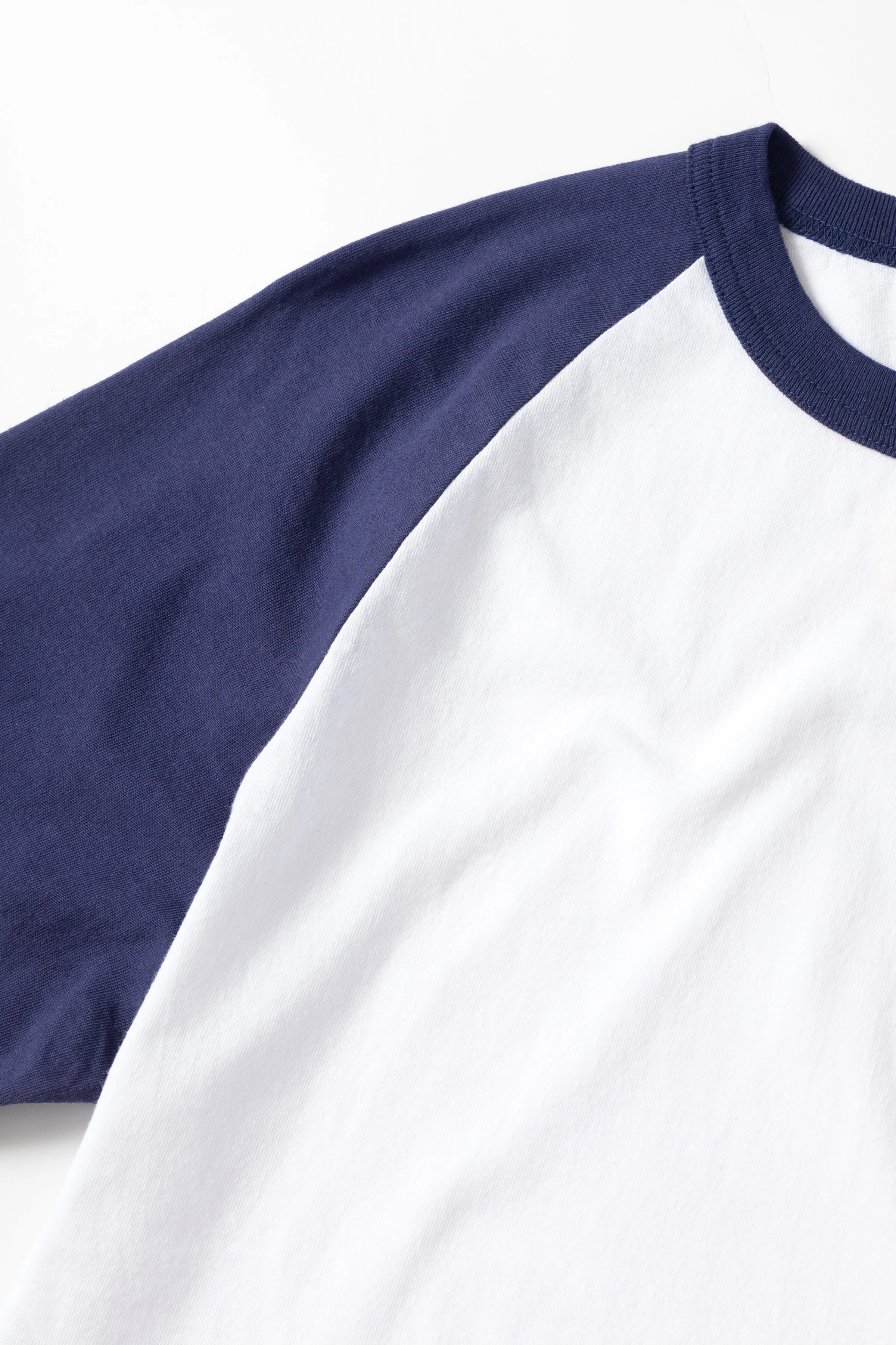 Walla Walla Sport - 2-Tone Baseball Tee - White/Navy - Image 7