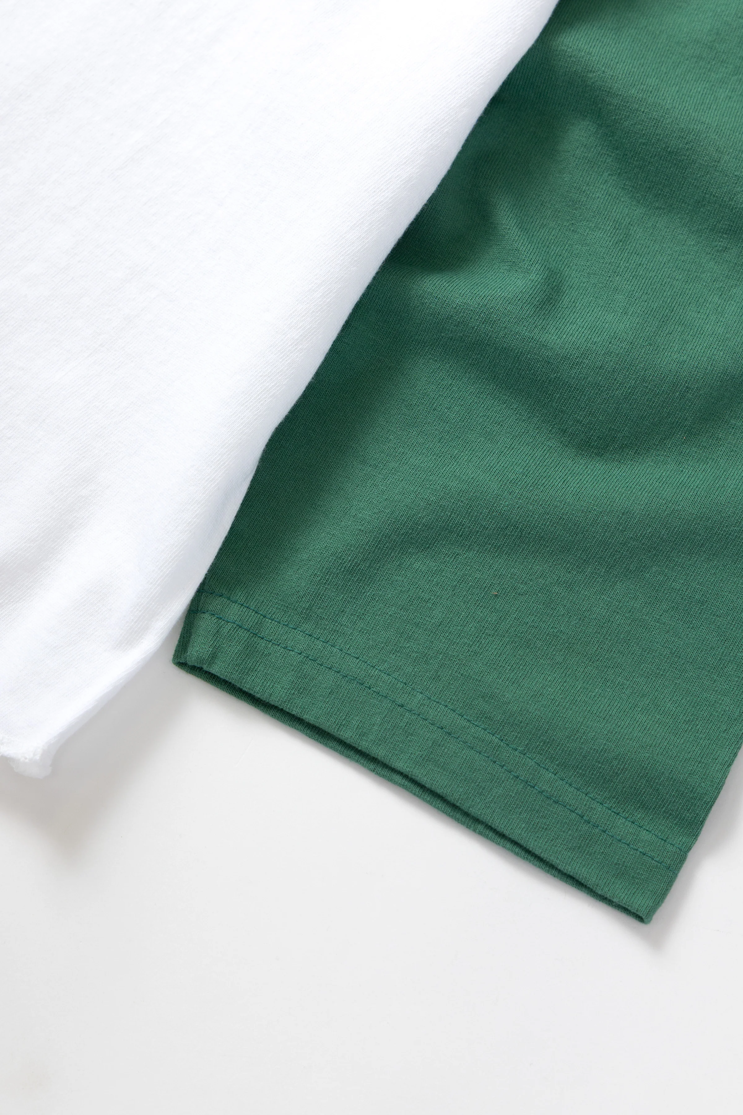Walla Walla Sport - 3-Tone Baseball Tee - Grass/Black - Image 6