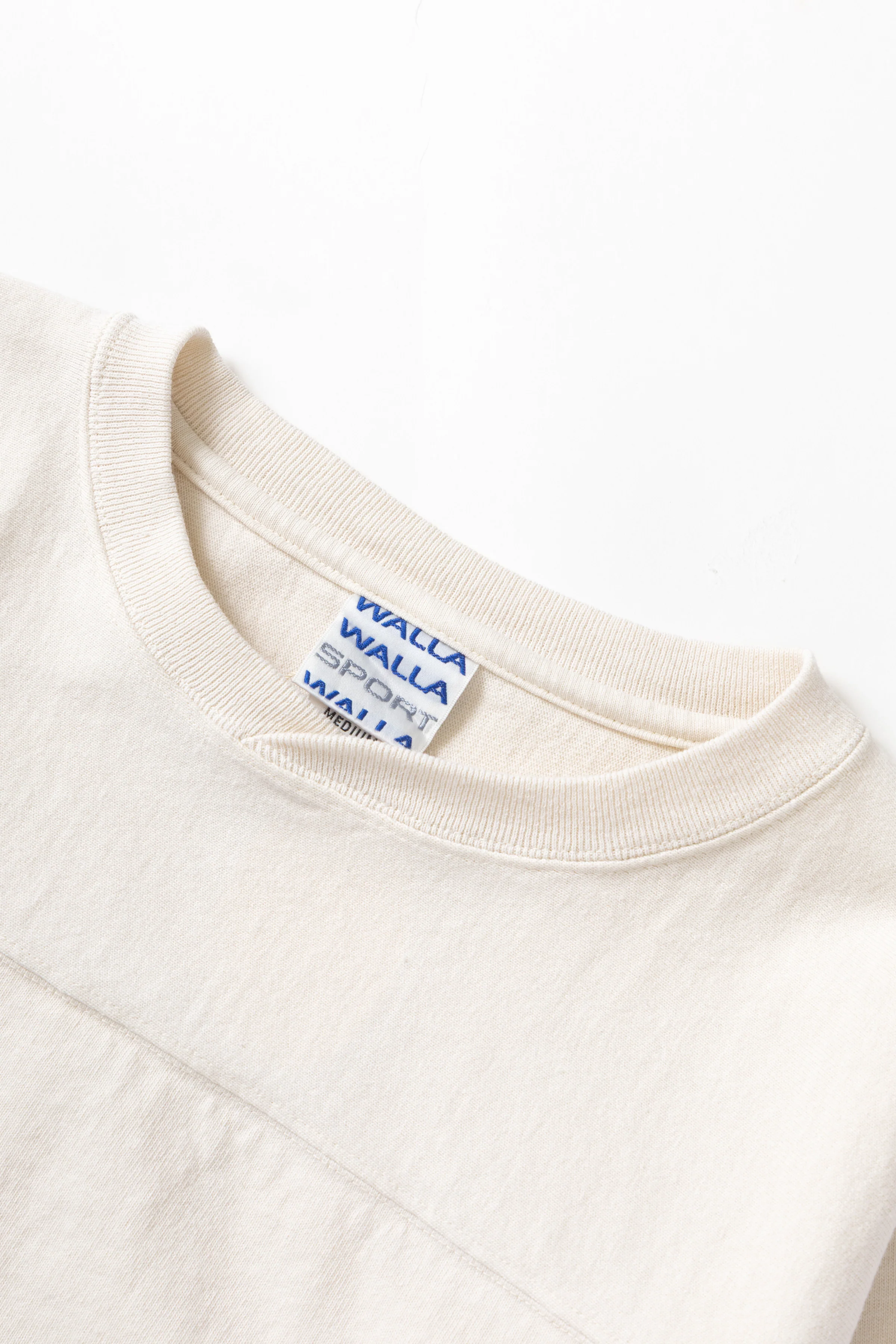 Walla Walla Sport - Football Tee - Ivory - Image 2