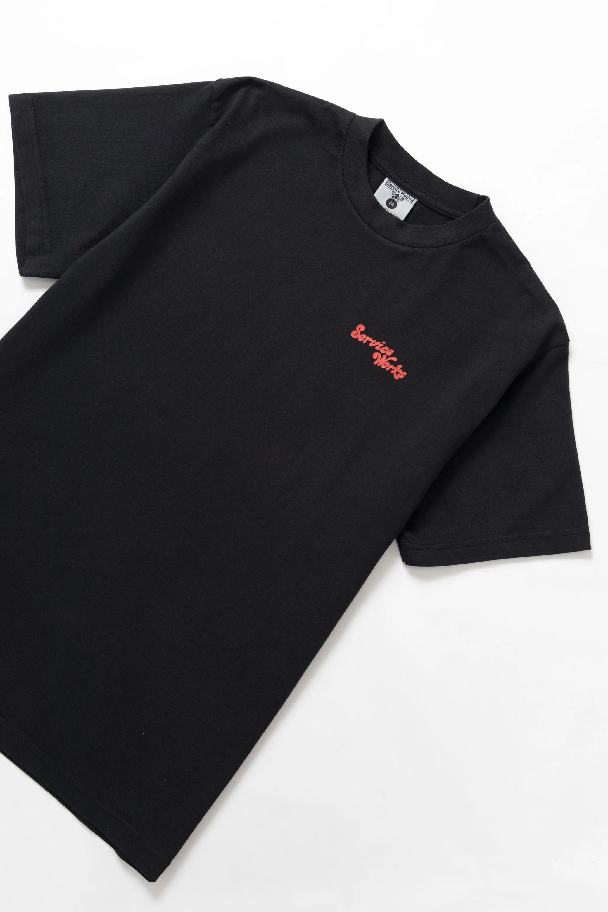 Service Works - Work + Pleasure Tee - Black - Image 3